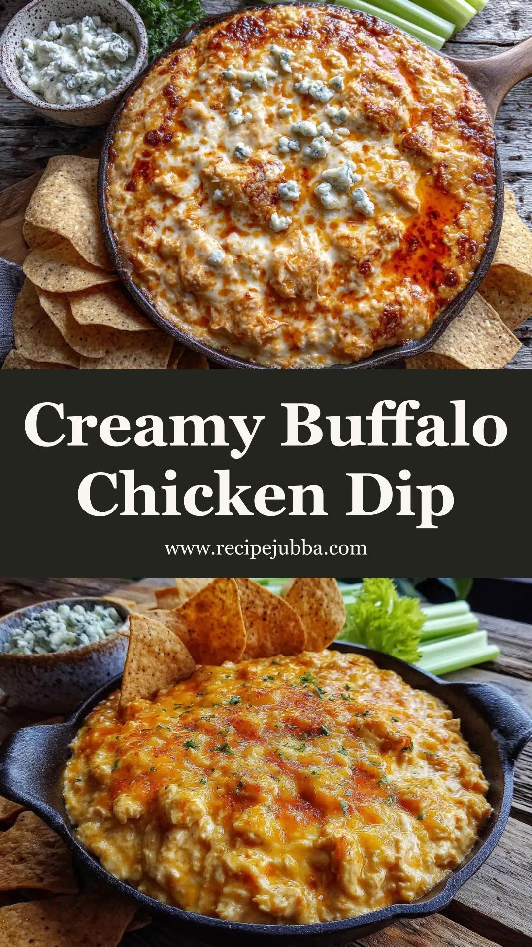 Buffalo Chicken Dip: Creamy, Spicy Perfection for Game Day — pin 2
