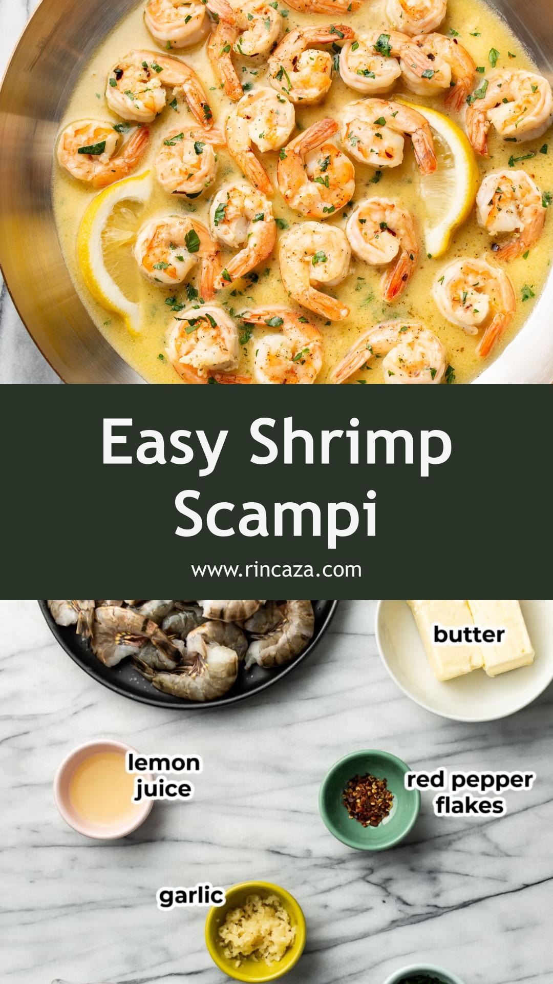 Quick Shrimp Scampi with Bright Lemon, Garlic, and White Wine — pin 3