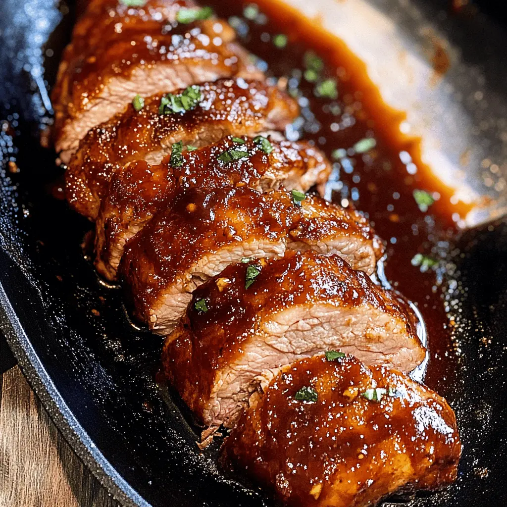 Oven Baked BBQ Pork Tenderloin: Juicy and Flavorful for Easy Dinners