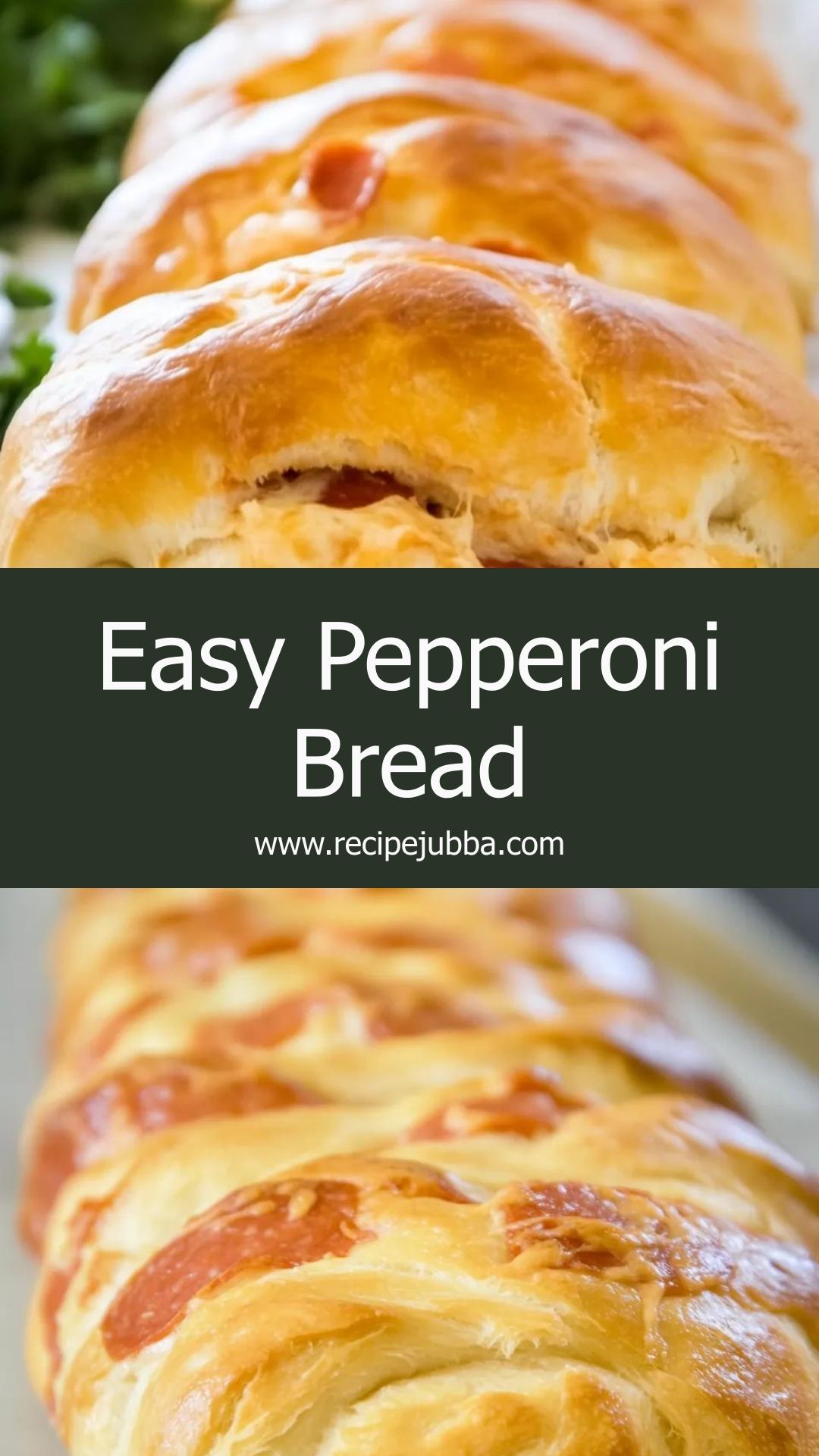 Pepperoni Bread: A Make-Ahead Snack with Chewy Crust and Melty Cheese — pin 3