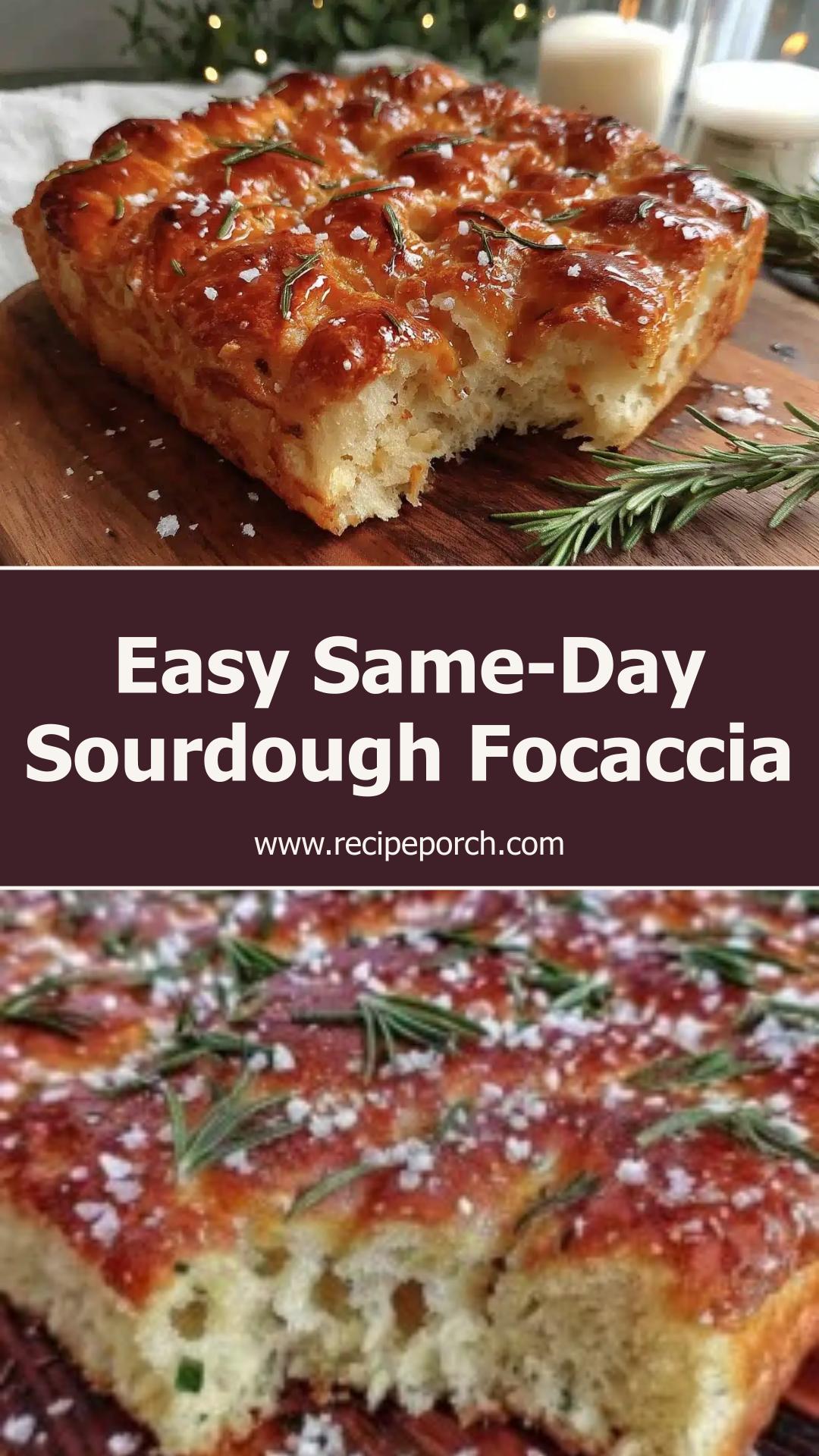 Same-Day Sourdough Focaccia with Rosemary and a Crisp Olive-Oil Crust — pin 3