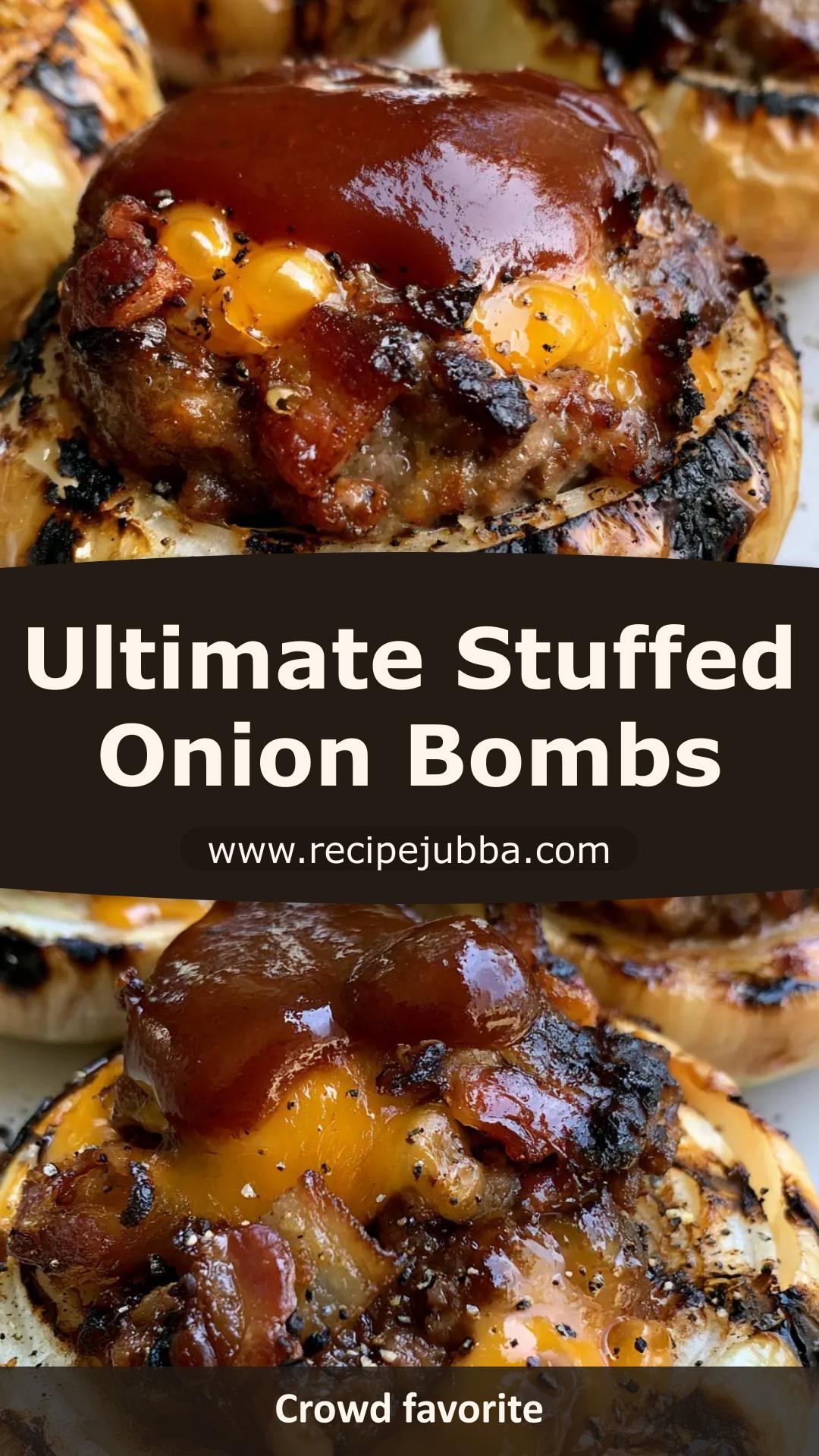 Stuffed Onion Bombs with Crispy Bacon and Sharp Cheddar — pin 2