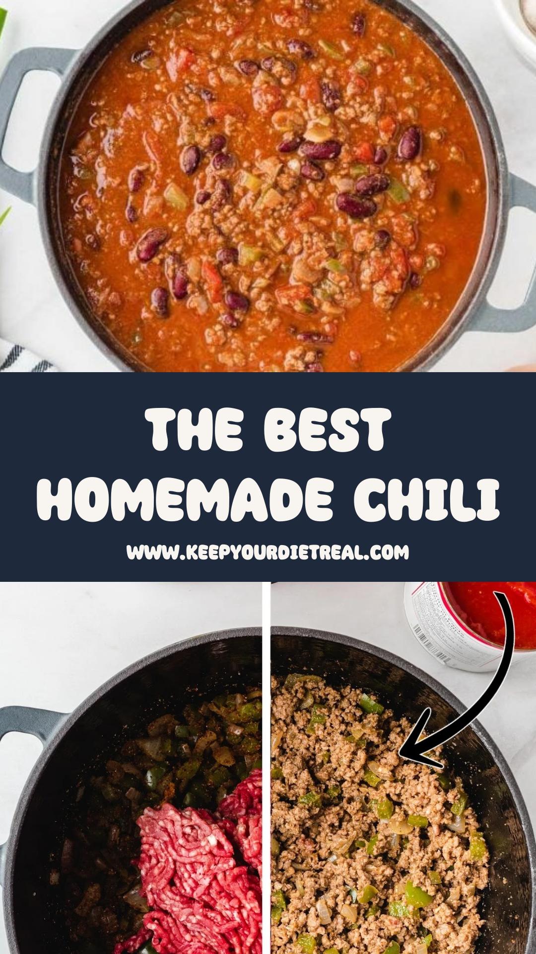 Homemade Chili with Smoky Spices and Tender Kidney Beans — pin 2