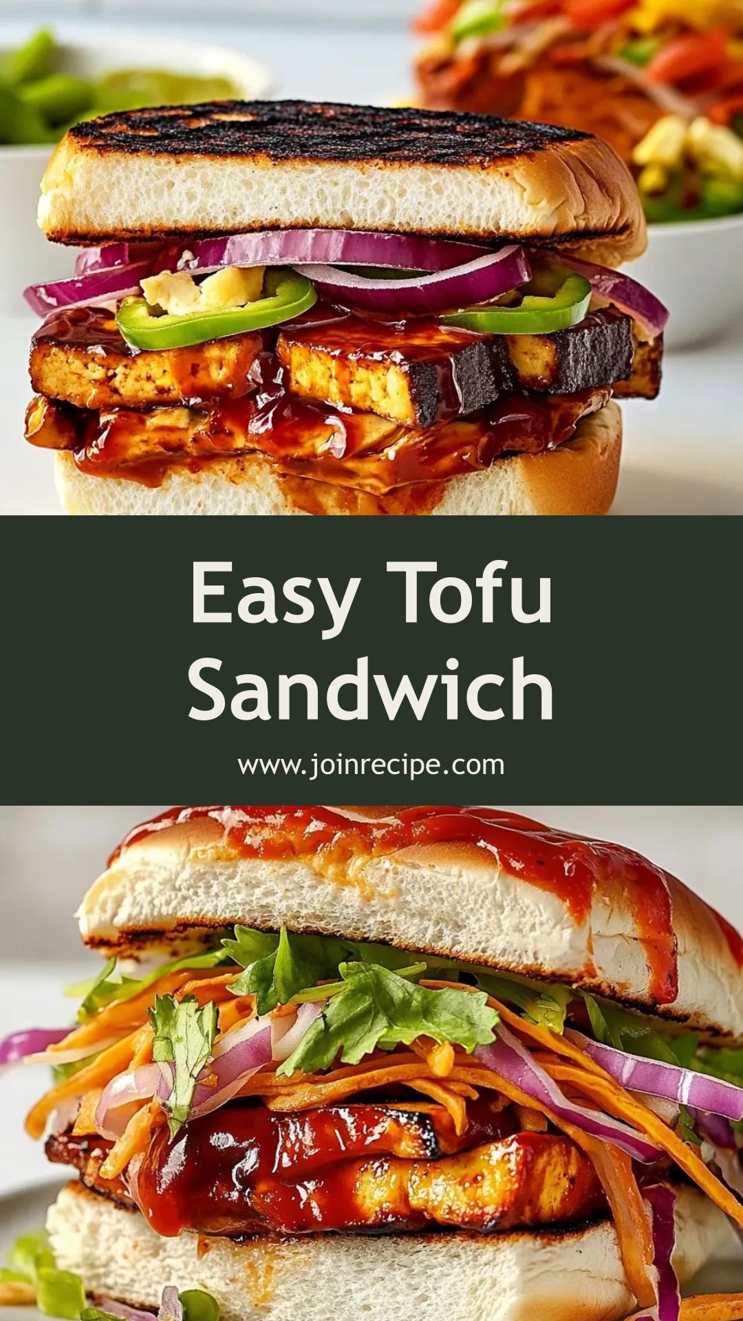 Tofu Sandwich: Quick, Flavor-Packed Comfort Food — pin 2