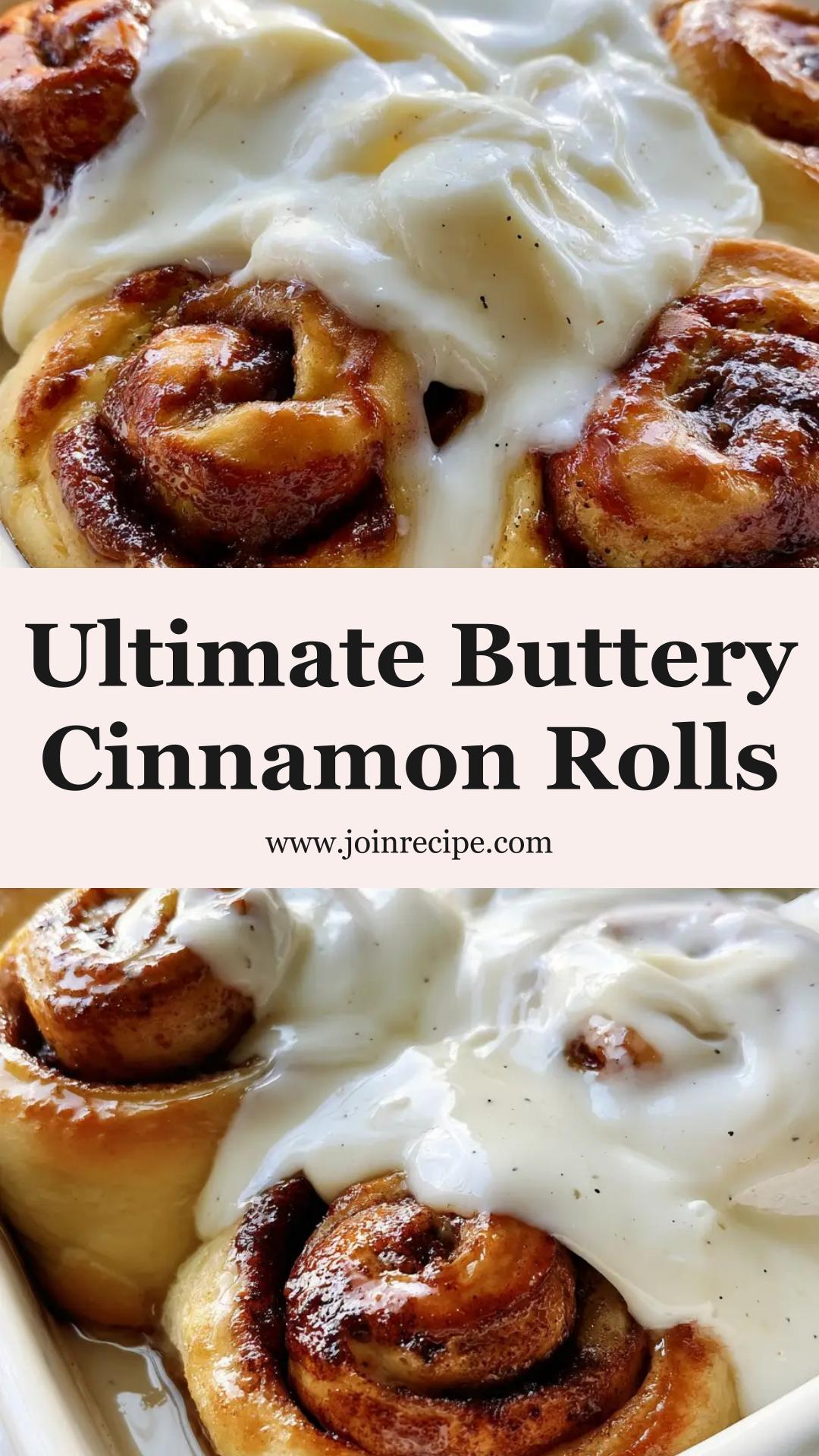 Buttery Cinnamon Rolls: Ultra-Fluffy Brioche with Vanilla Bean Frosting — pin 2