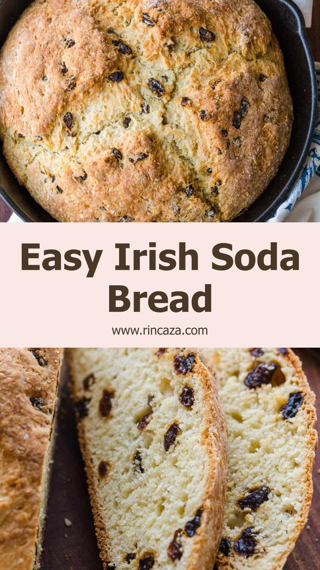 Irish Soda Bread: Soft Biscuit-Like Quick Bread — pin 1