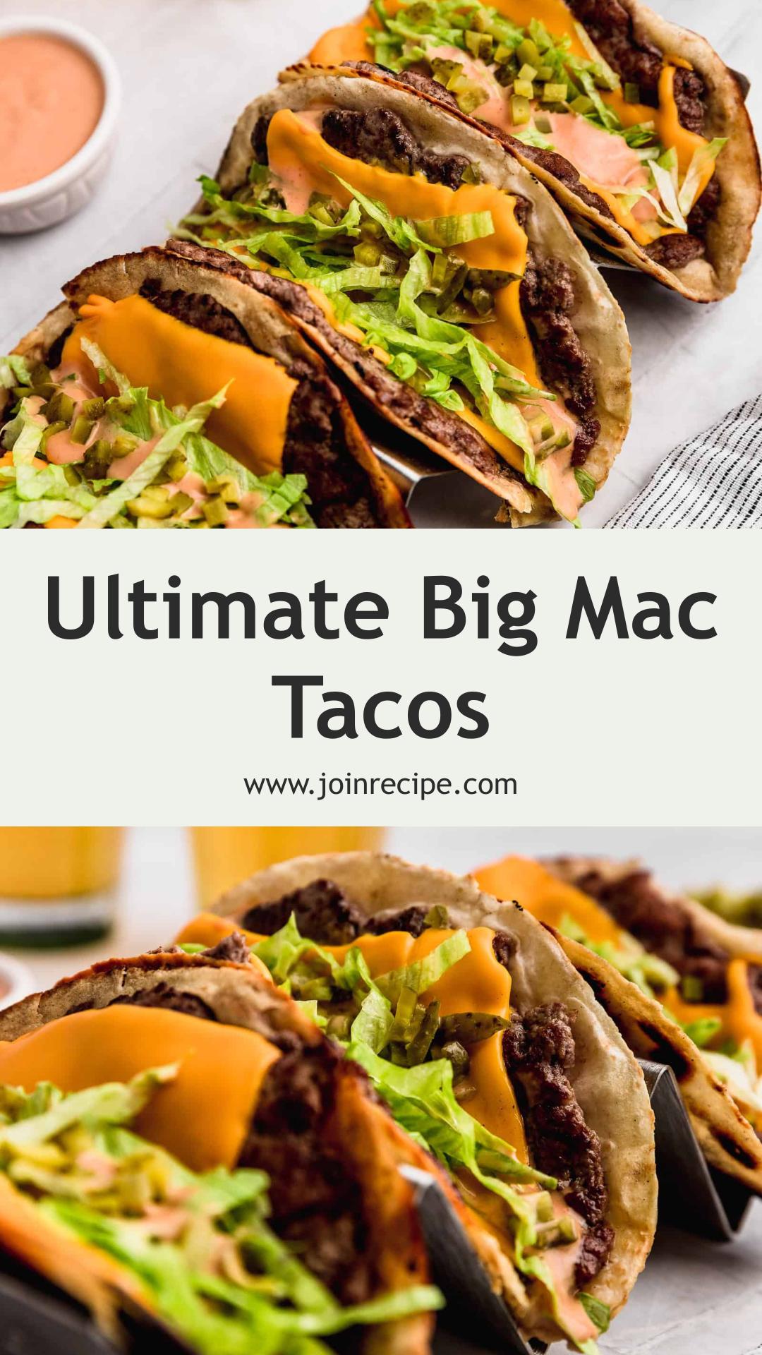 Big Mac Tacos (Smash Burger Tacos) — pin 2