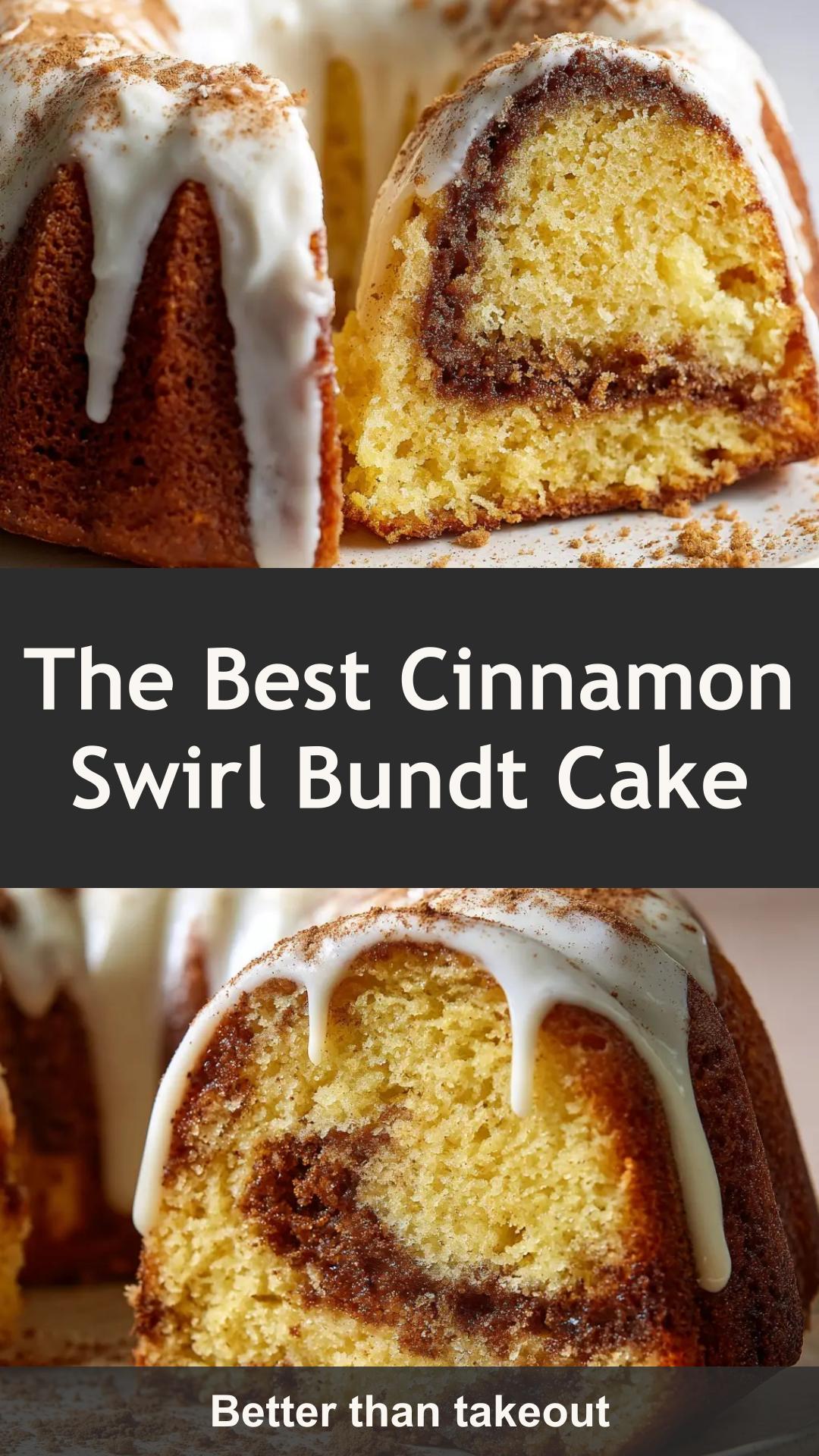 Cinnamon Swirl Sour Cream Bundt Cake with Vanilla Icing — pin 2