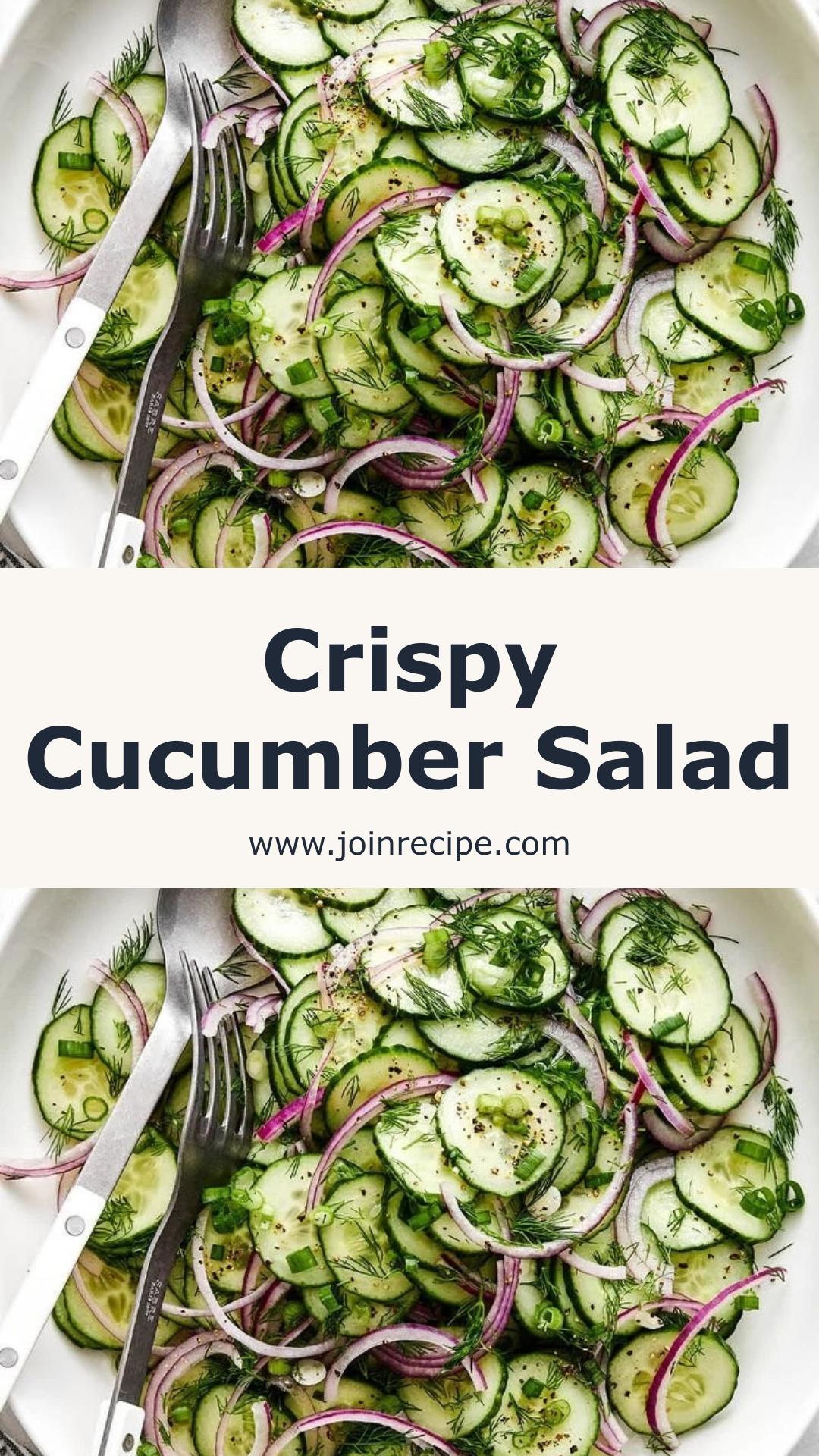 Crisp Cucumber Salad: A Refreshing Side for Summer Barbecues — pin 2