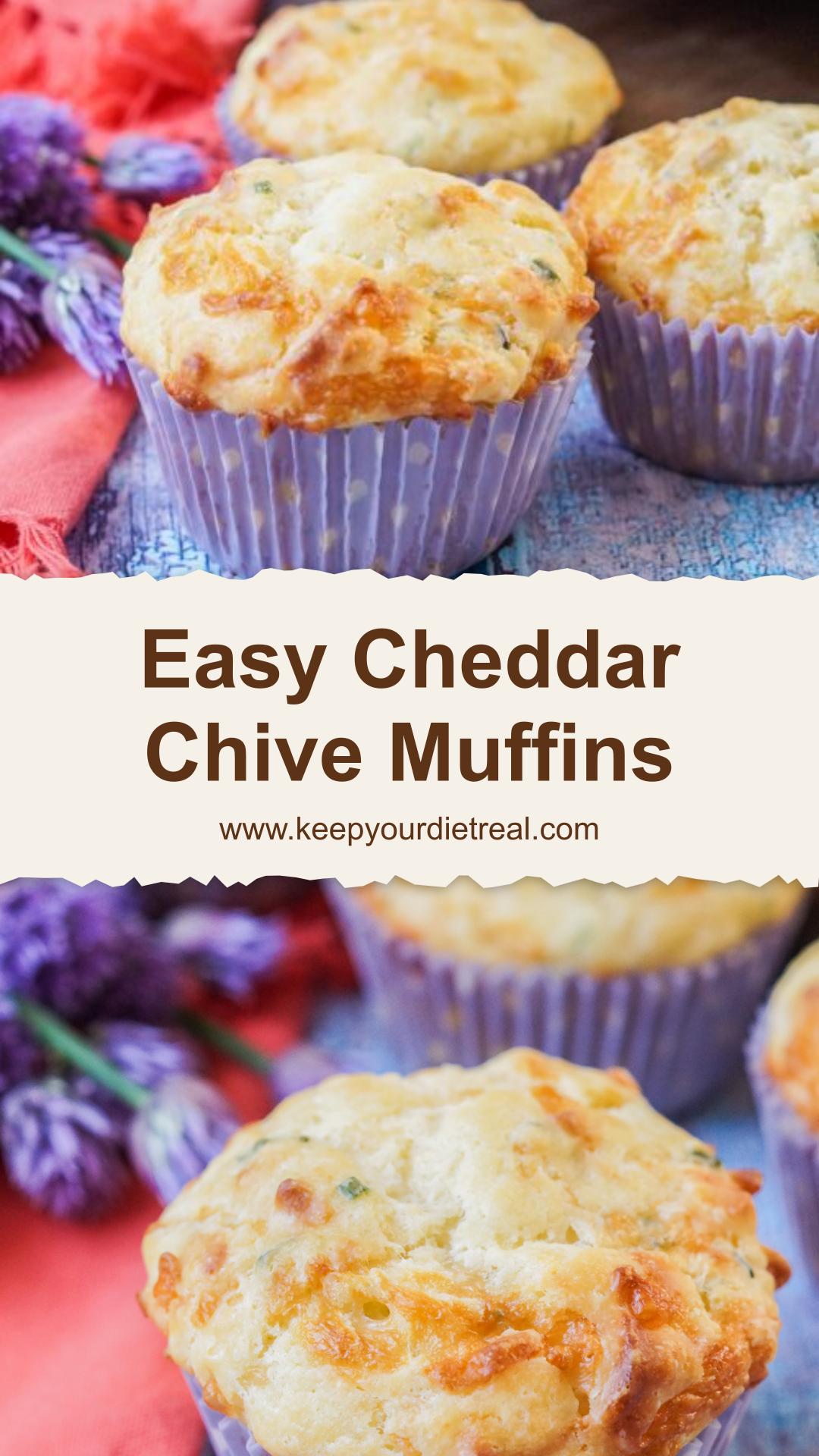 Cheddar Chive Mini Cornbread Muffins — pin 3