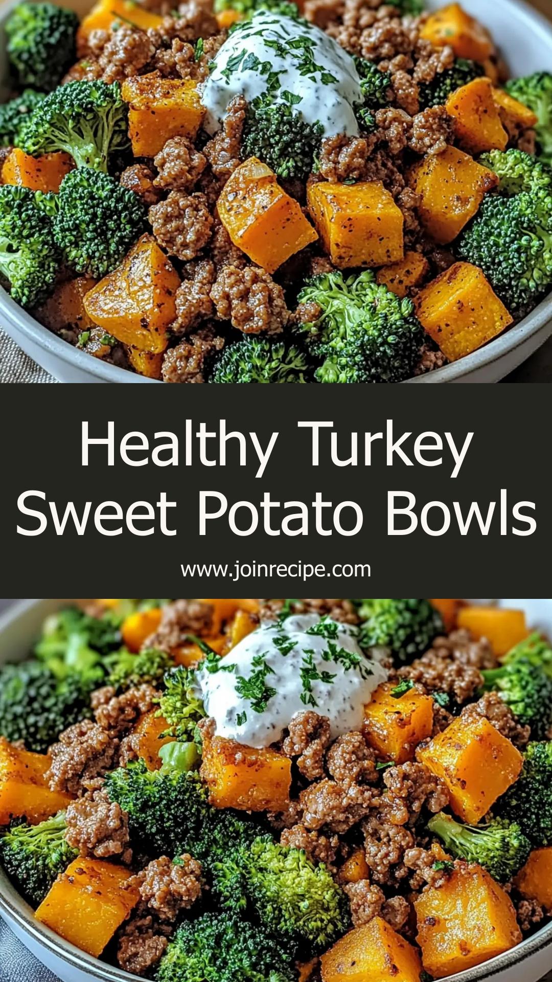 Nutritious Ground Turkey and Sweet Potato Bowls: A Wholesome Weeknight Meal — pin 2