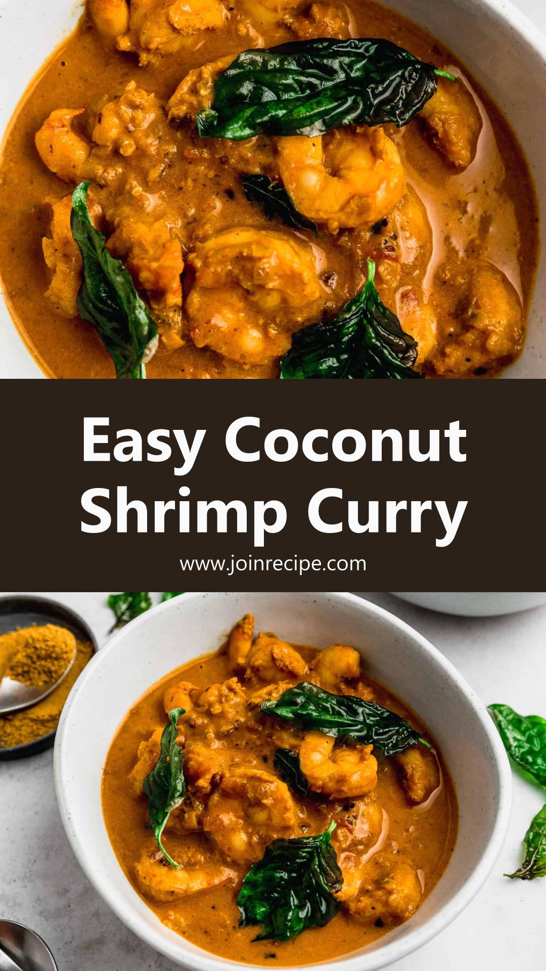 Coconut Shrimp Curry — pin 3