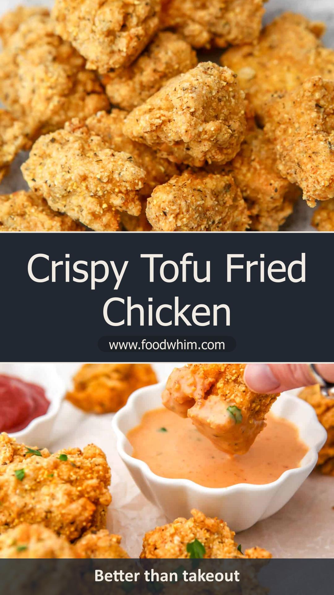 Tofu Fried Chicken: Crispy Vegan KFC-Style Nuggets — pin 3