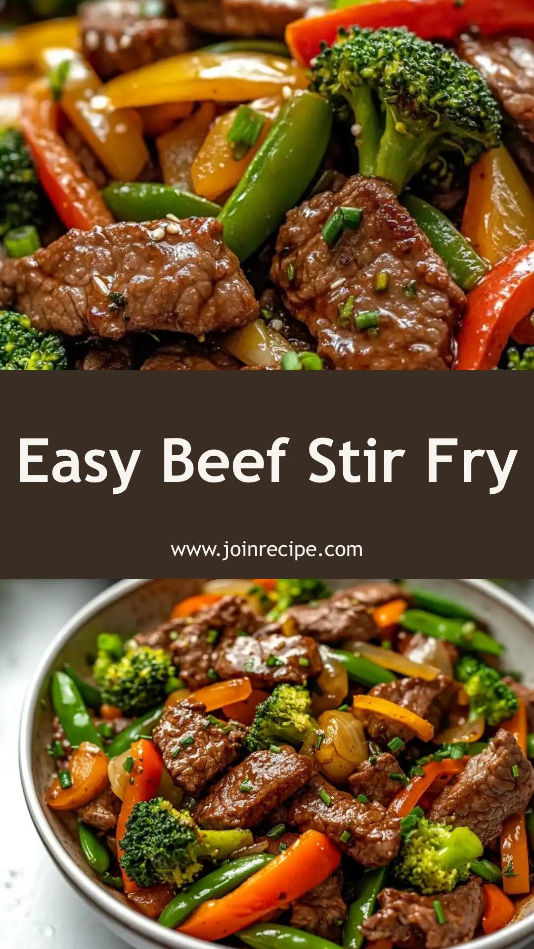 Beef Stir Fry with Vegetables: Quick and Flavorful Weeknight Dinner — pin 2