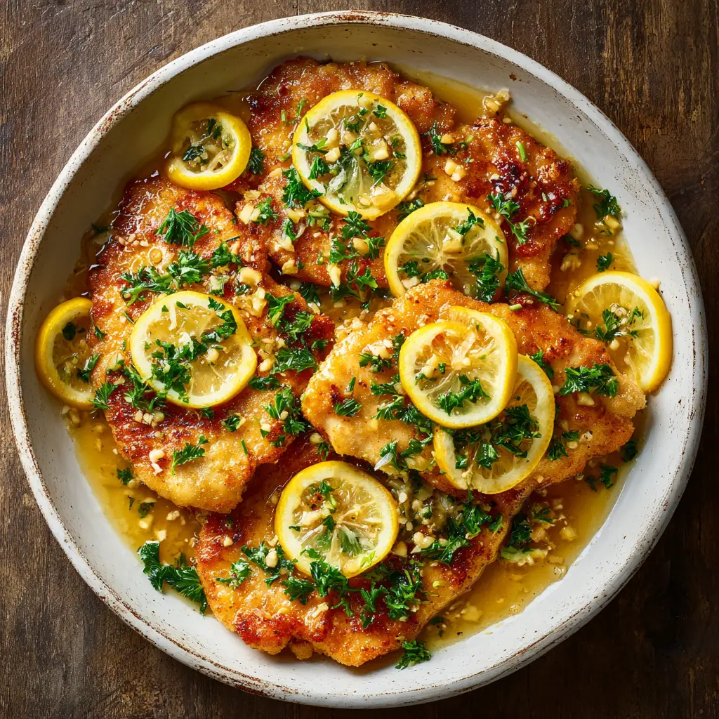 Chicken Francese with Silky Lemon Butter Sauce
