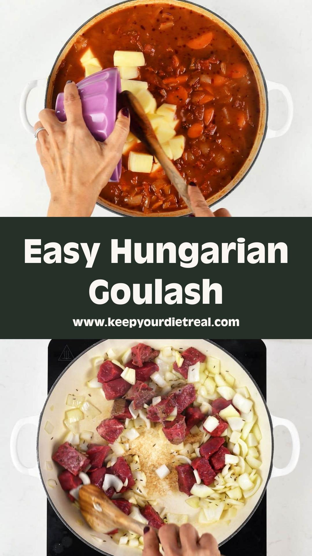 Hungarian Goulash: Make-Ahead Beef Stew with Sweet Paprika — pin 1