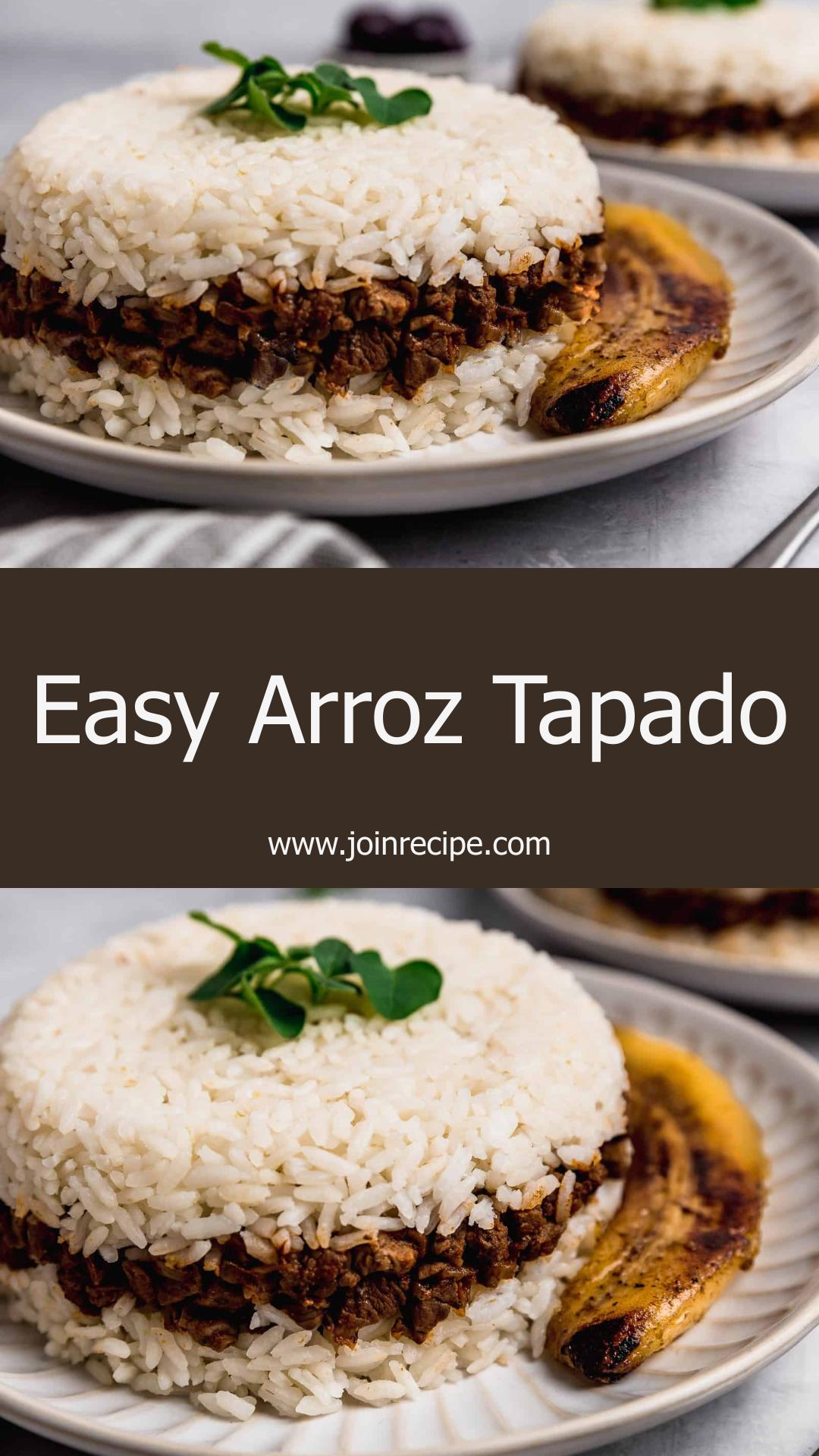 Arroz Tapado: Peruvian Beef and Rice Dish — pin 4