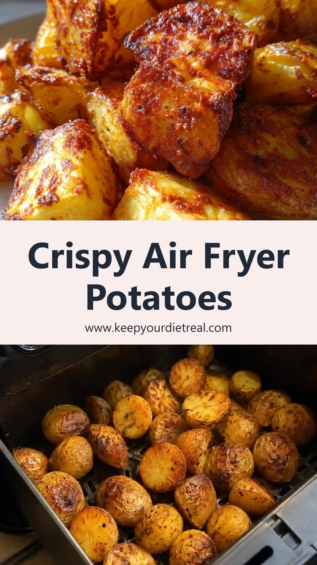 Crispy Air Fryer Potatoes: Quick, Easy, and Perfectly Seasoned — pin 2