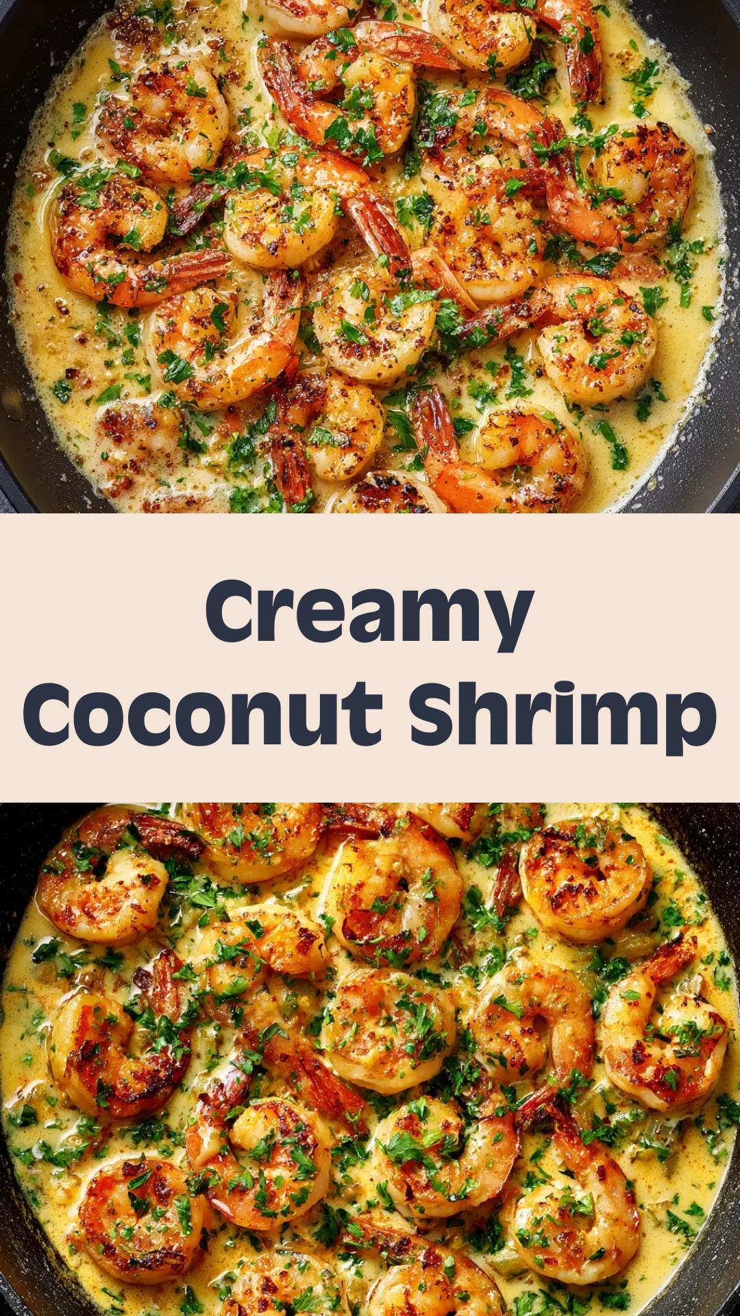 Creamy Coconut Shrimp with Lime and Ginger — pin 2