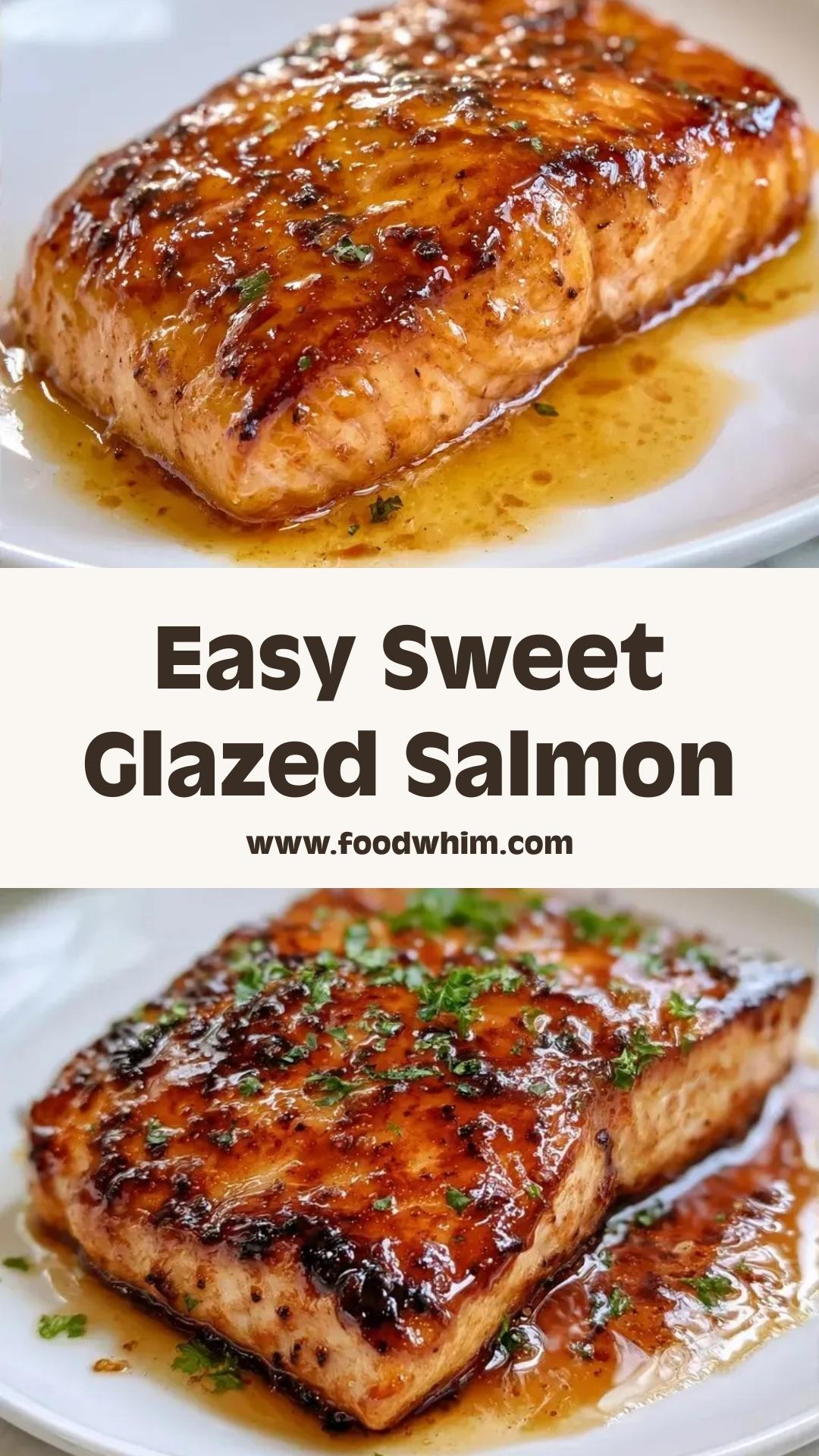 Easy Sweet Glazed Salmon with Sticky Ginger Garlic Glaze — pin 4