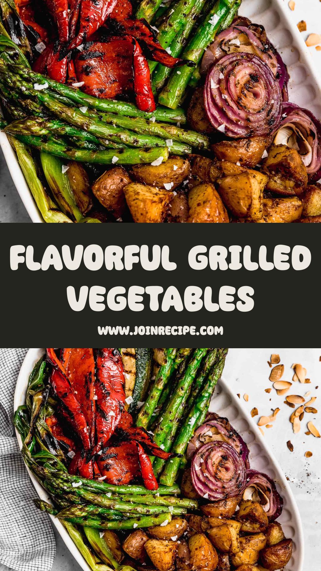 Flavorful Marinated Grilled Vegetables — pin 1