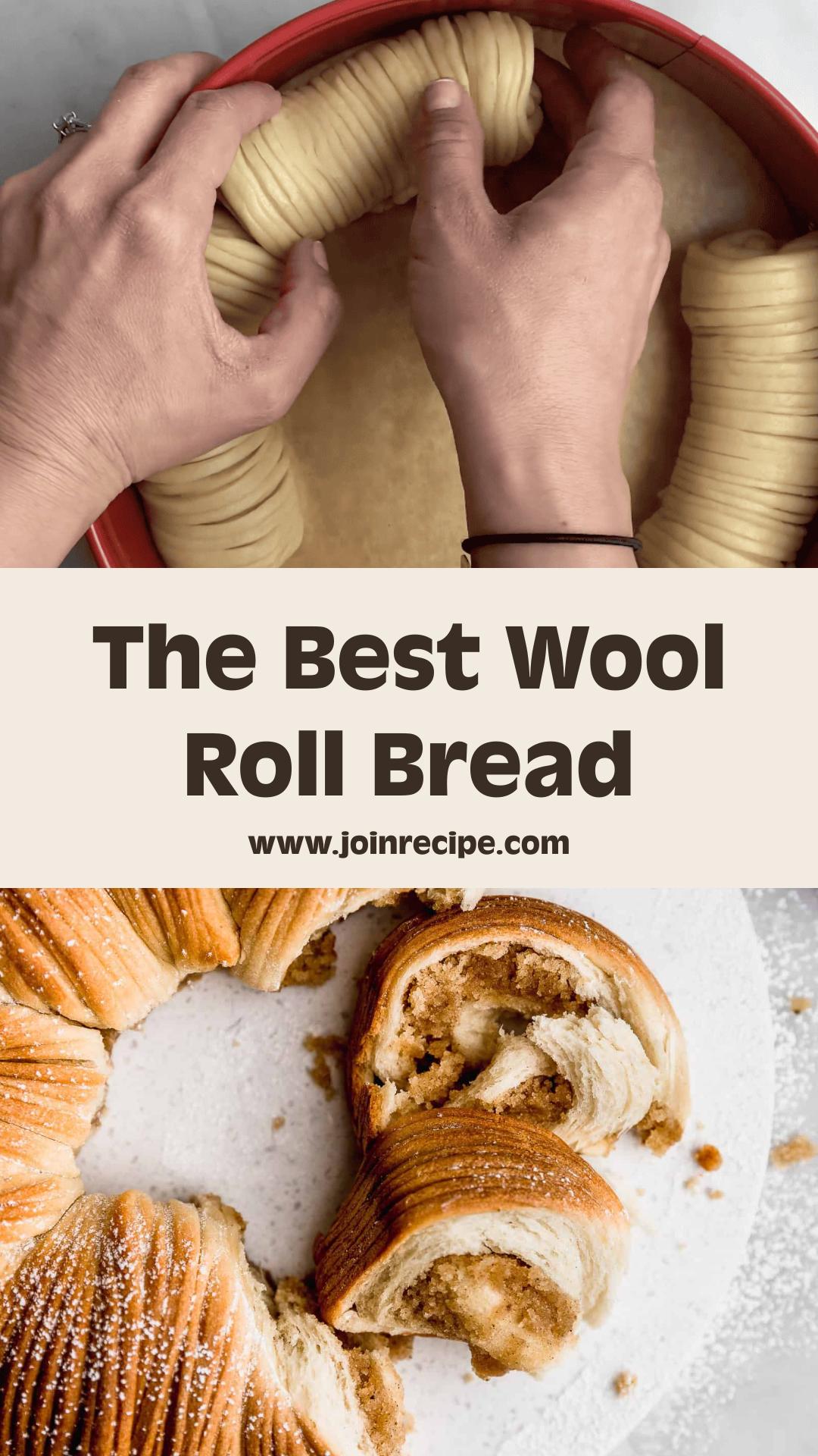 Wool Roll Bread with Almond Filling — pin 1