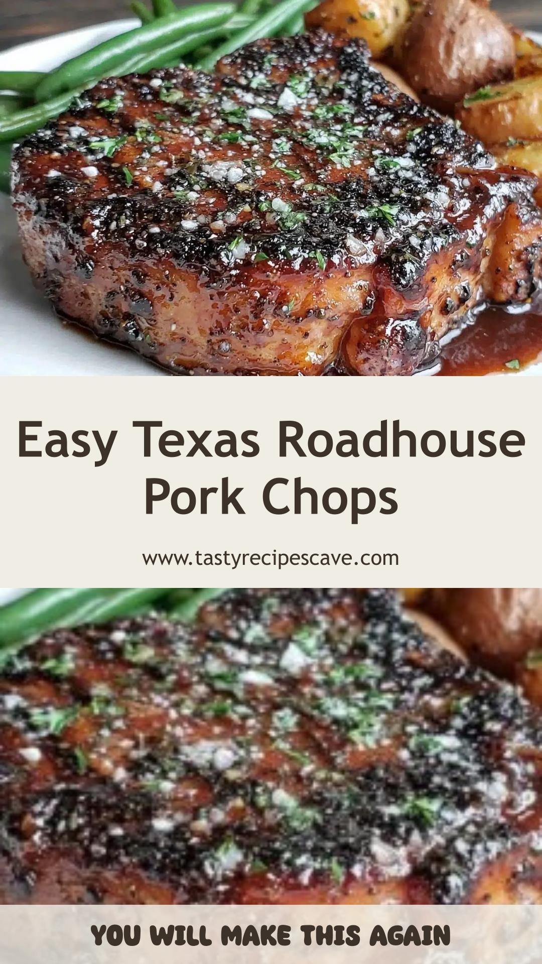 Texas Roadhouse Pork Chops with Golden Paprika Crust — pin 1