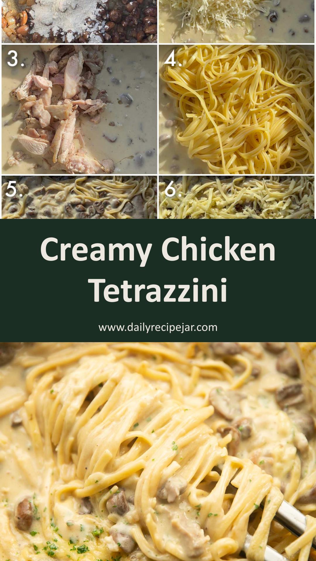 Chicken Tetrazzini with Gouda and Mushrooms — pin 2