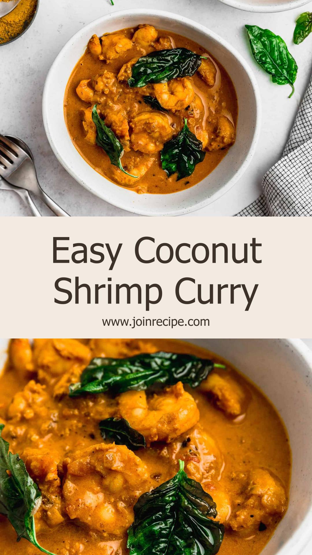 Coconut Shrimp Curry — pin 2
