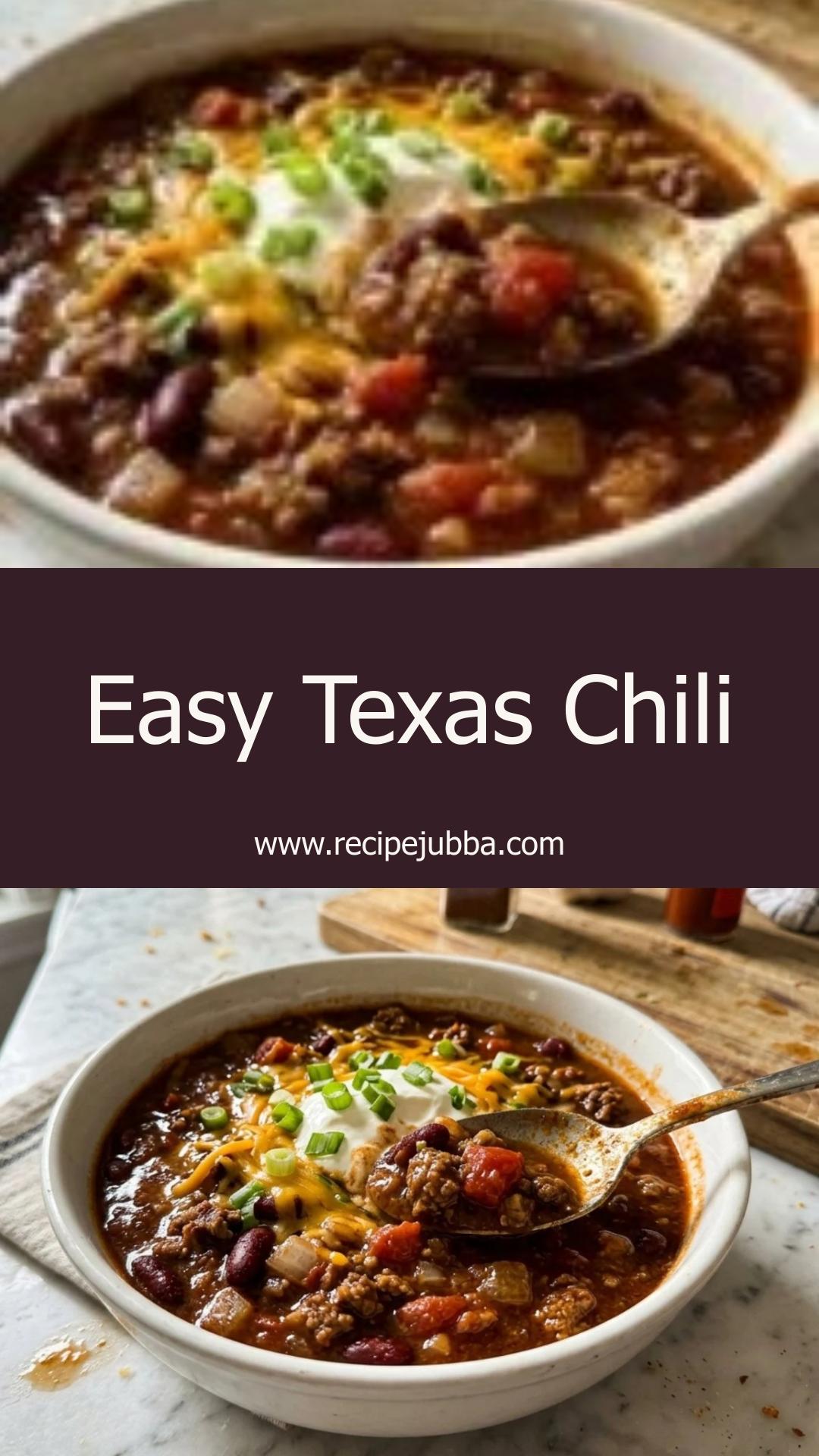 Easy Texas Chili: A Hearty Meal Prep Favorite — pin 2