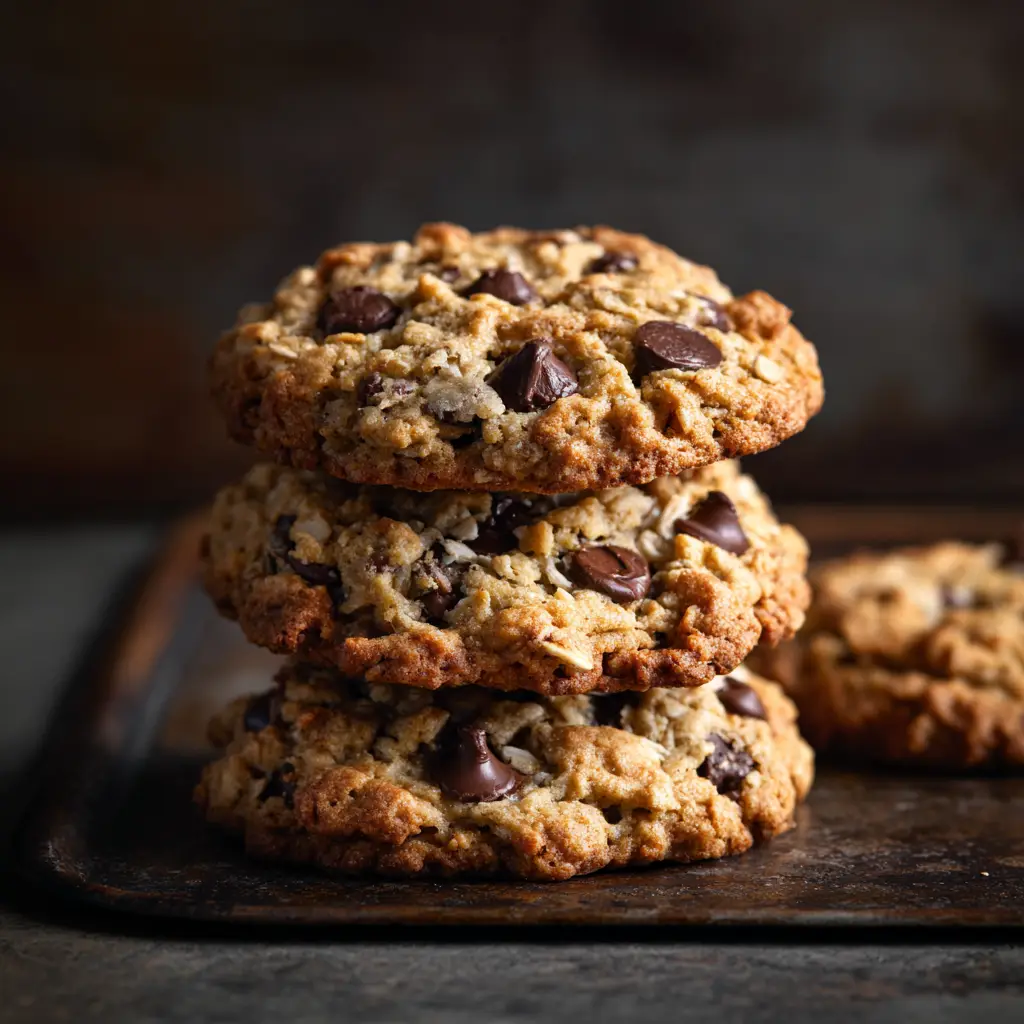 No Sugar No Flour Cookies with Banana and Peanut Butter