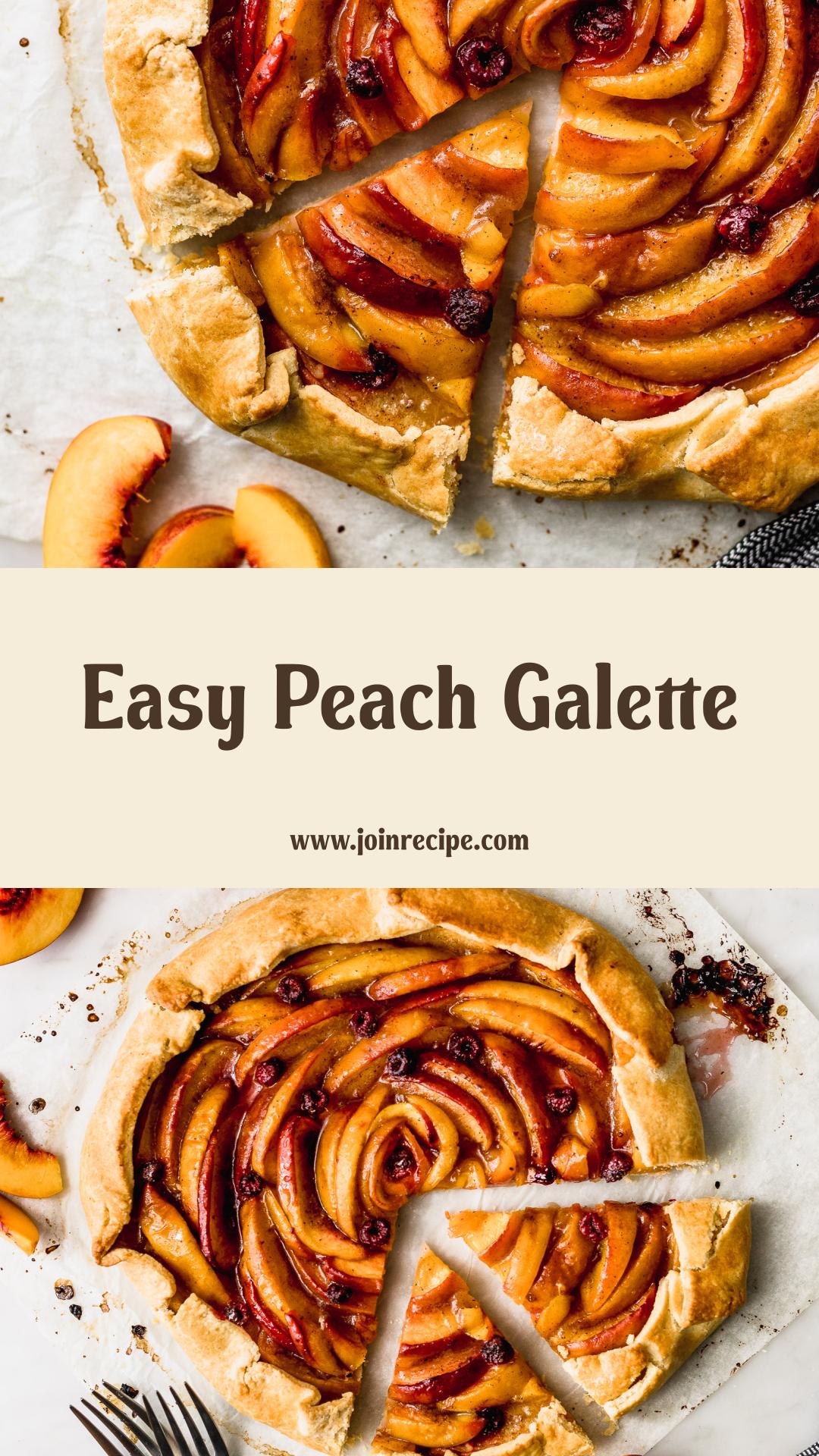 Peach Galette — pin 1