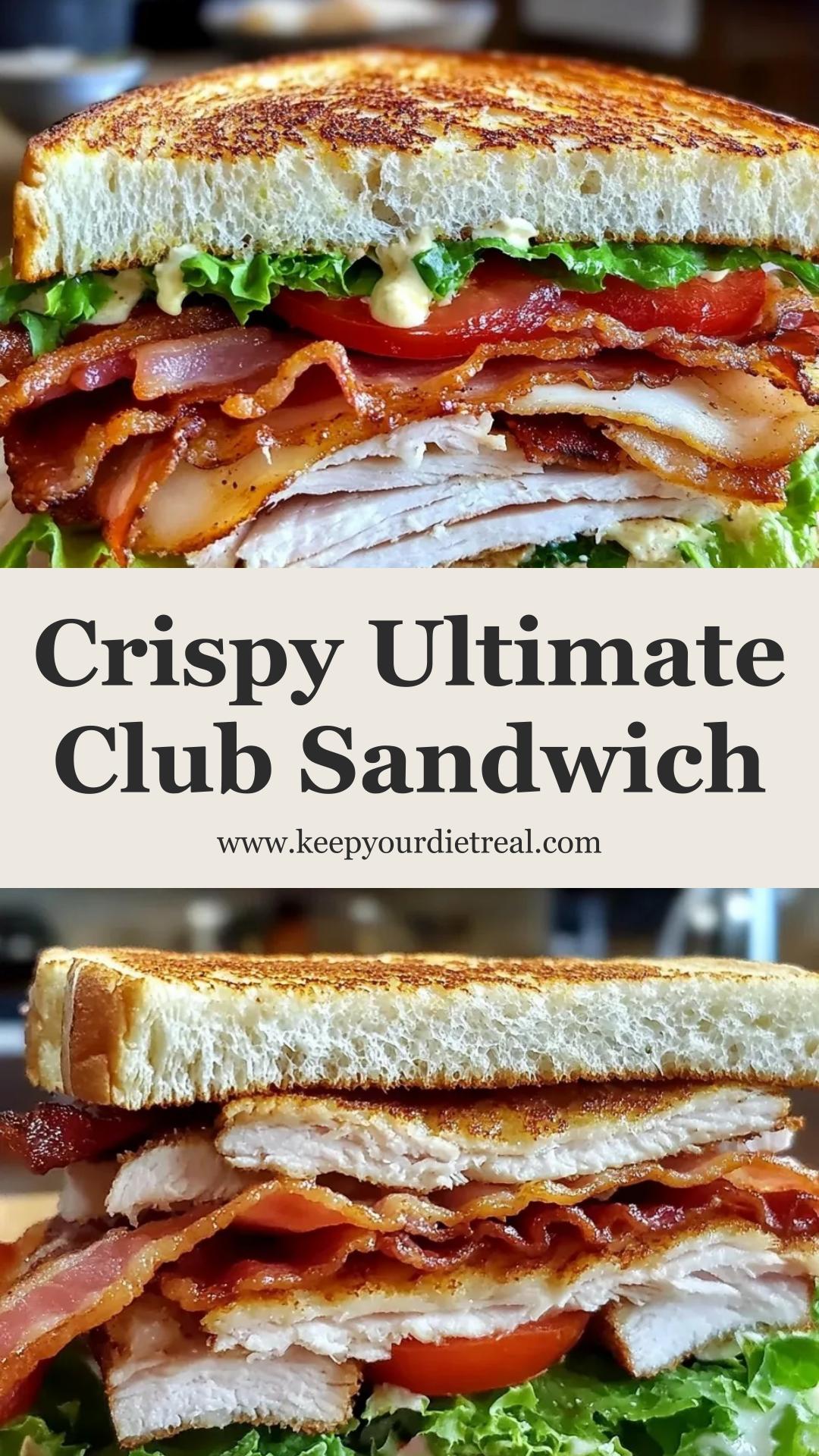 Crispy Ultimate Club Sandwich: A Crunchy Twist on a Classic — pin 2