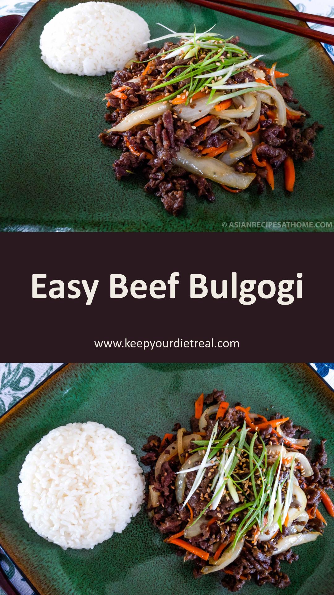 Easy Beef Bulgogi with Paper-Thin Ribeye and Caramelized Marinade — pin 1