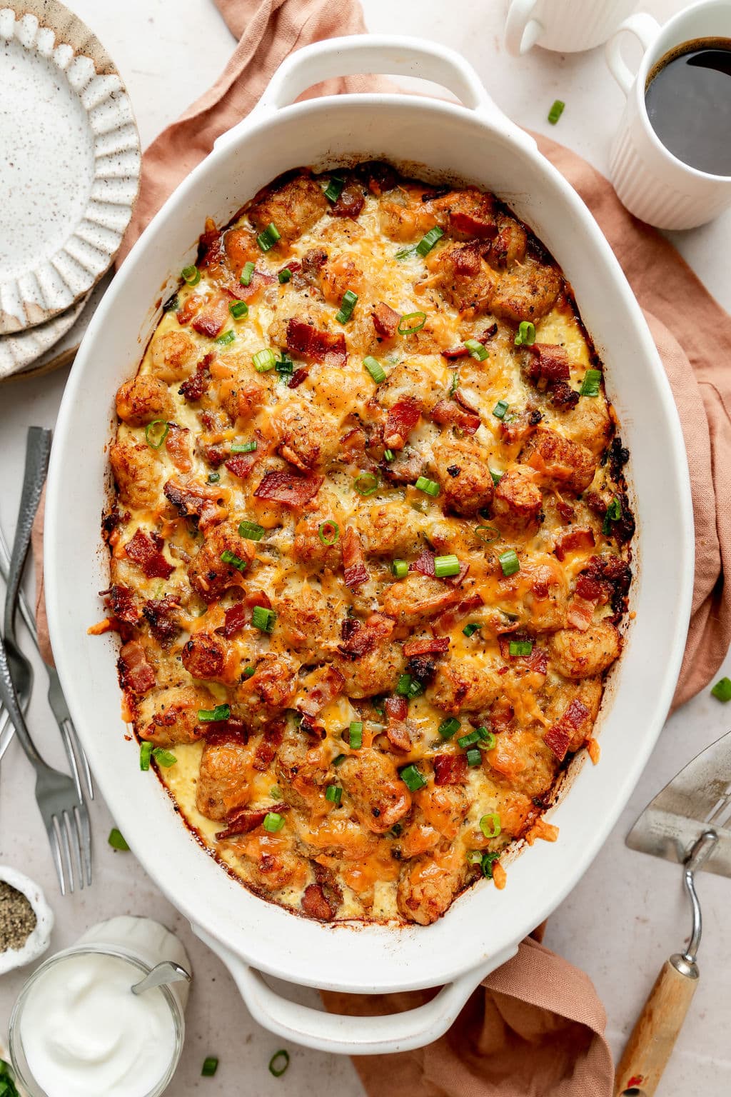 Tater Tot Breakfast Casserole