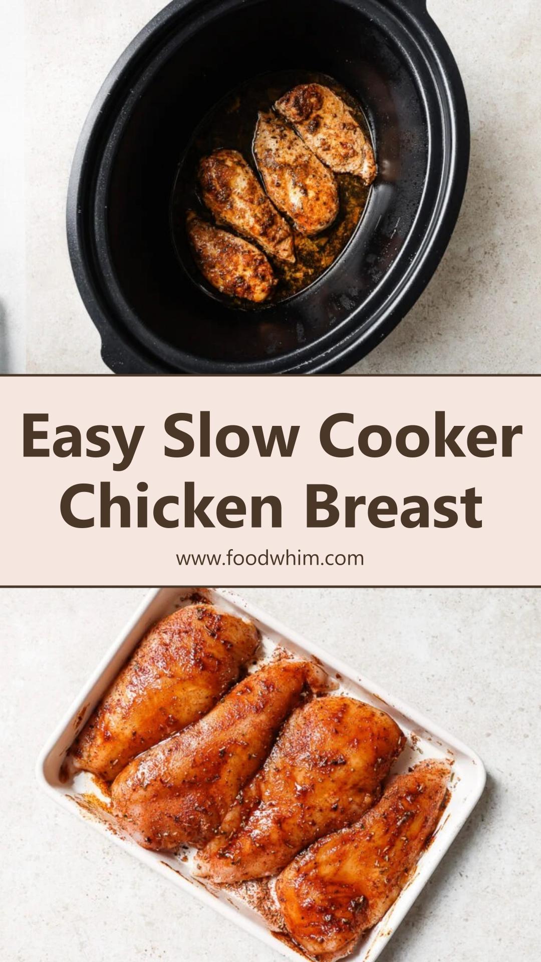 Slow Cooker Chicken Breast with Garlicky Butter Broth — pin 2