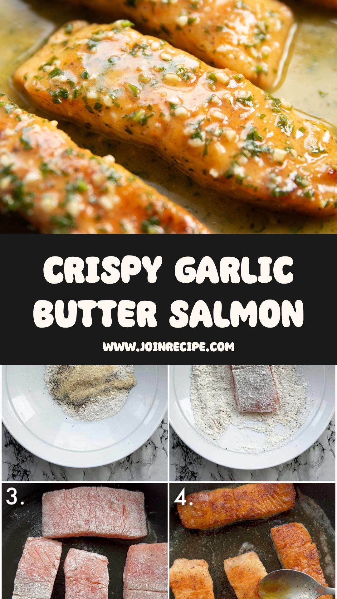 Garlic Butter Salmon with Golden Crust and Fresh Lemon — pin 3