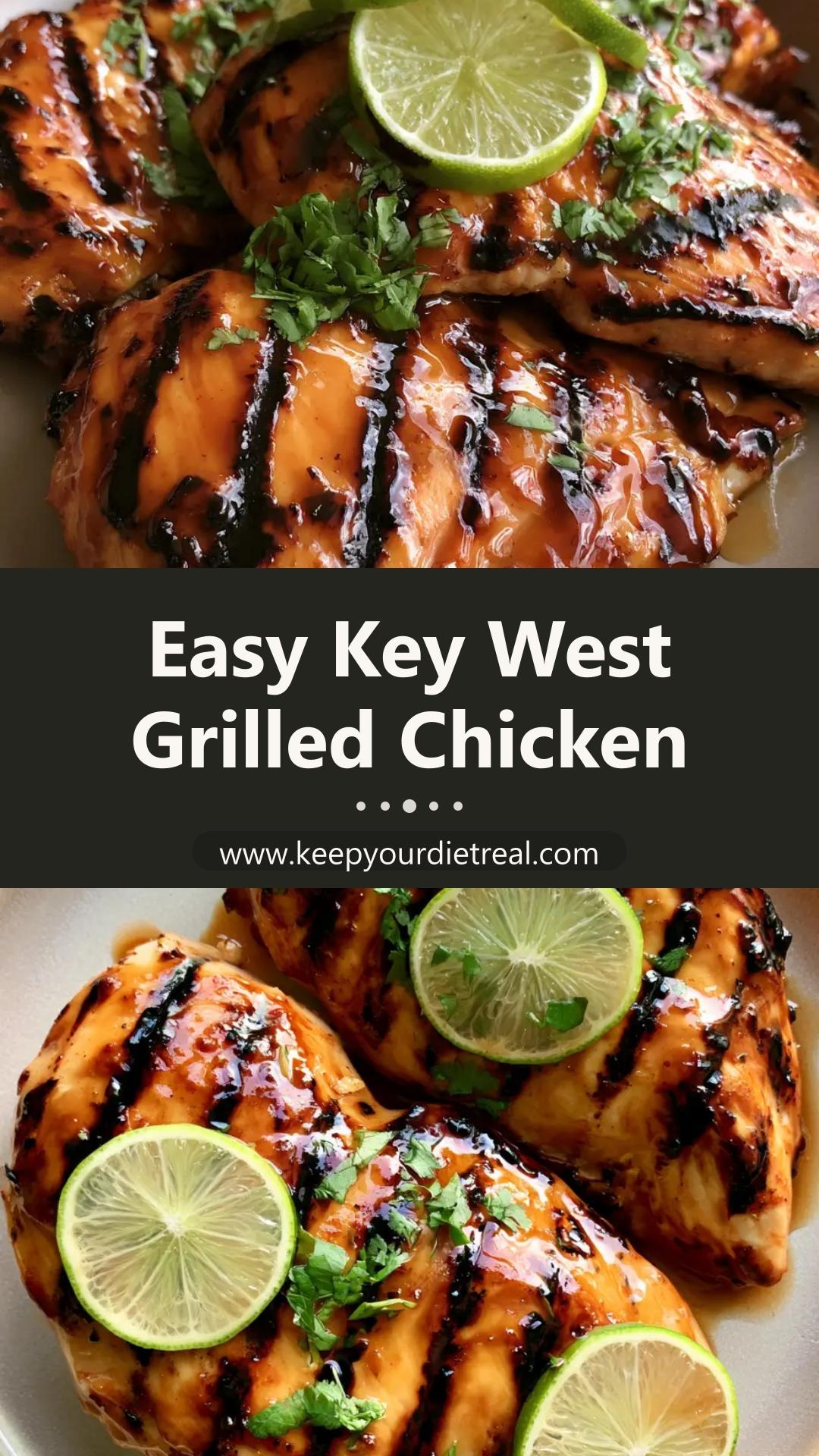 Key West Grilled Chicken with Honey-Lime Soy Glaze — pin 2