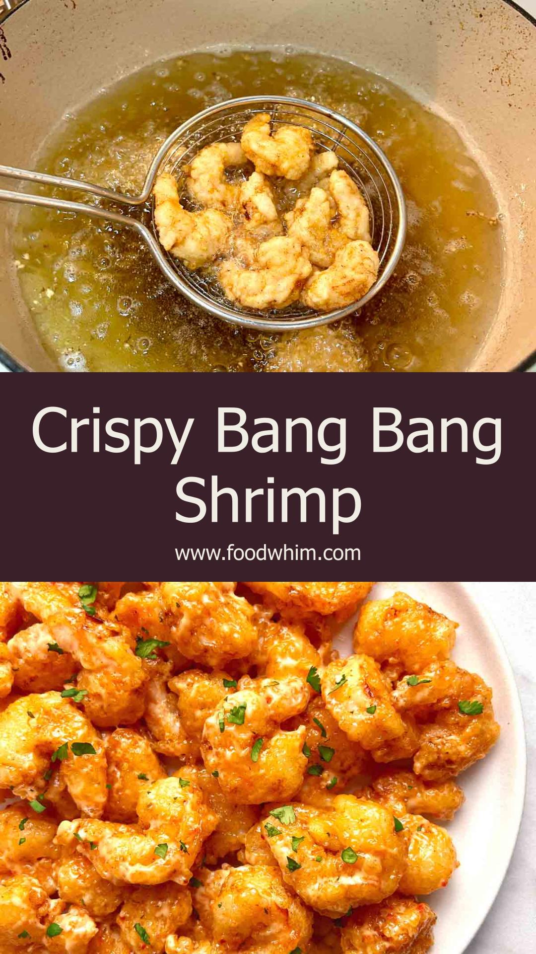 Bang Bang Shrimp with Crispy Cornstarch Crust and Sweet Chili Mayo — pin 2