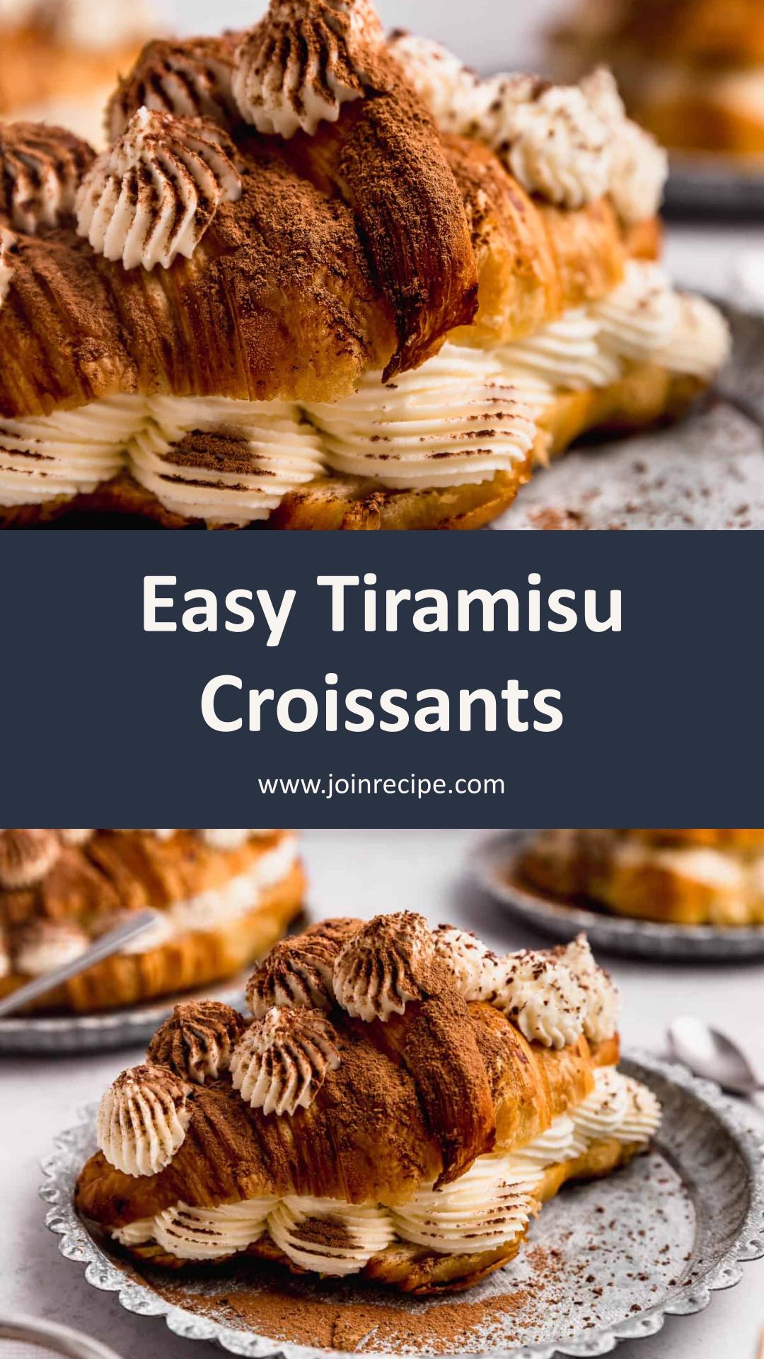 Tiramisu Croissants — pin 1