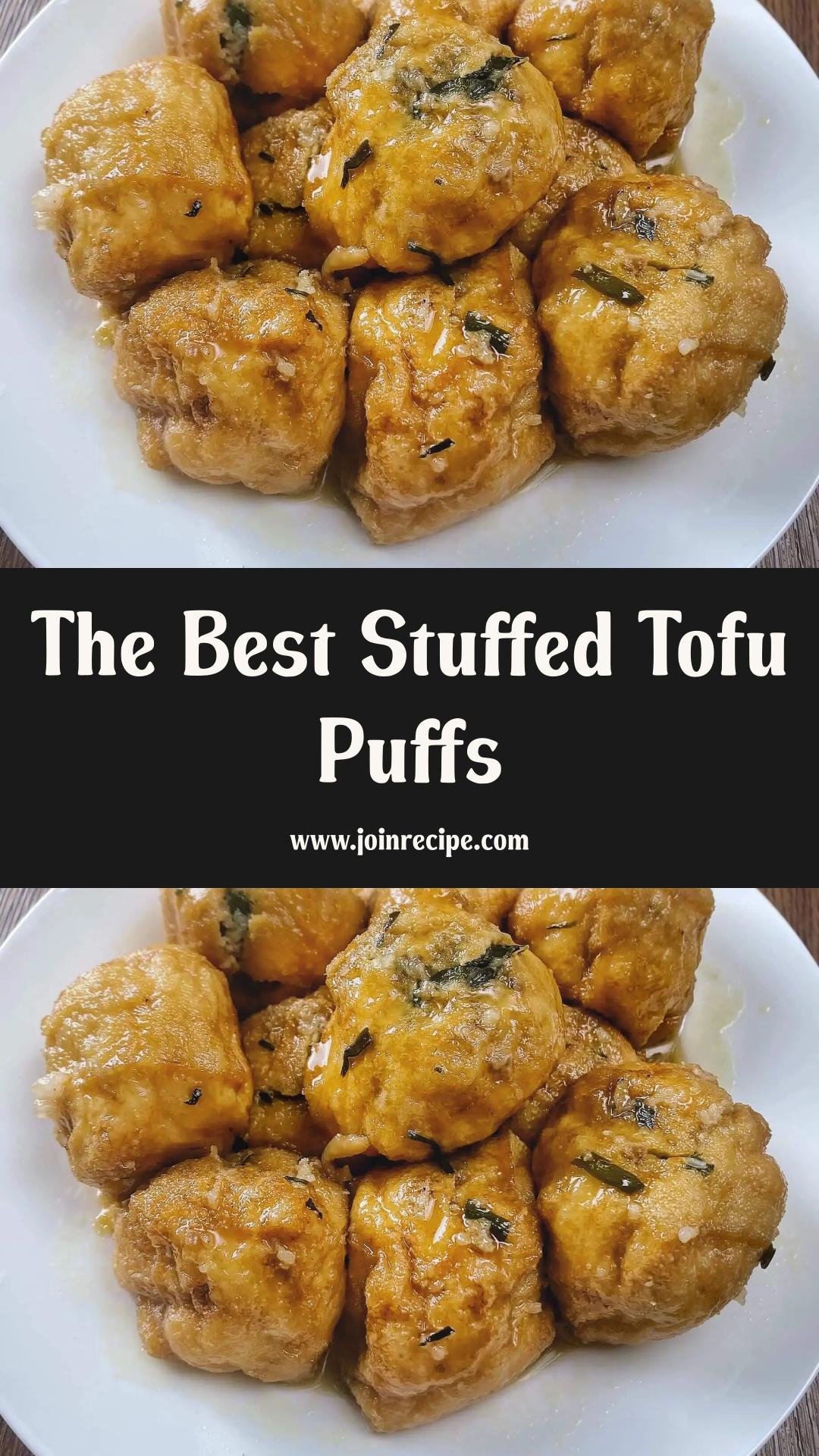 Stuffed Tofu Puffs with Chives: A Flavorful Chinese Delicacy — pin 1