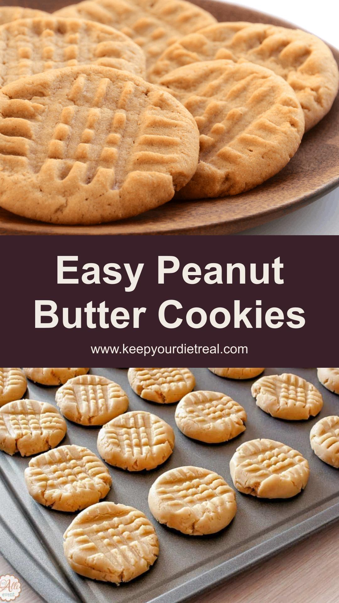 Miracle Peanut Butter Cookies: Easy No-Flour Treats Everyone Loves — pin 1