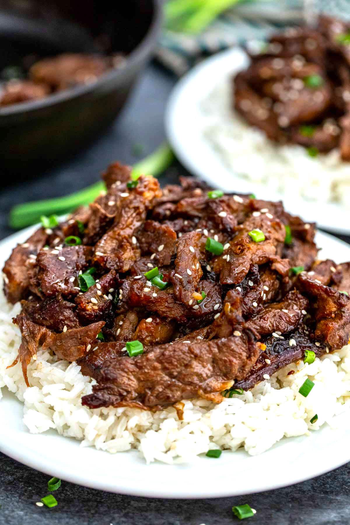 Korean Beef Bulgogi with Smoky Char and Sesame Pear Marinade