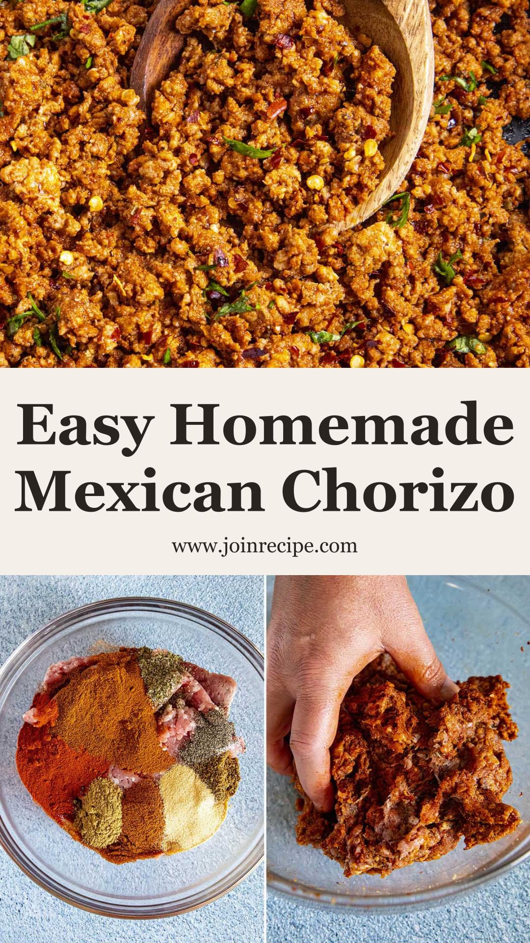 Homemade Mexican Chorizo with Bold Chile Flavor — pin 3
