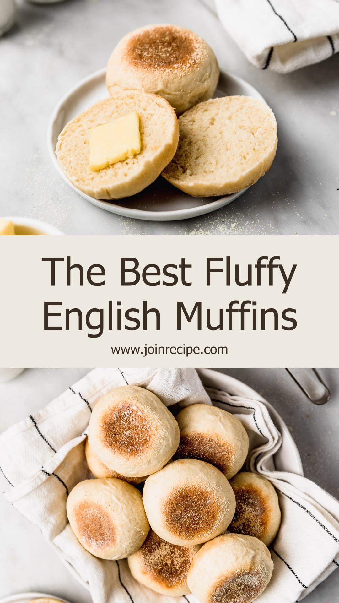 Fluffy English Muffins — pin 2