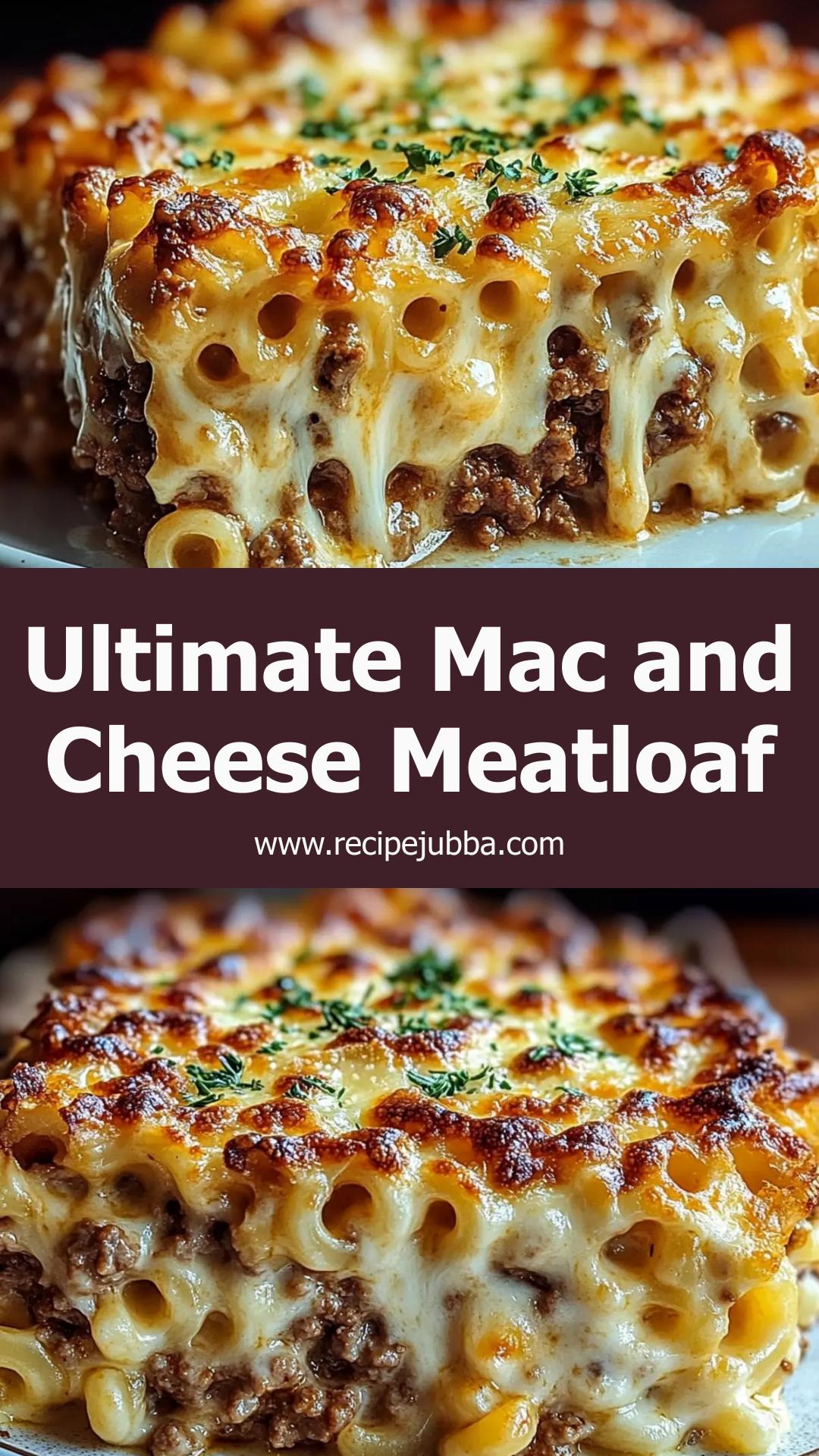 Mac and Cheese Meatloaf Casserole: The Ultimate Comfort Food Mashup — pin 2