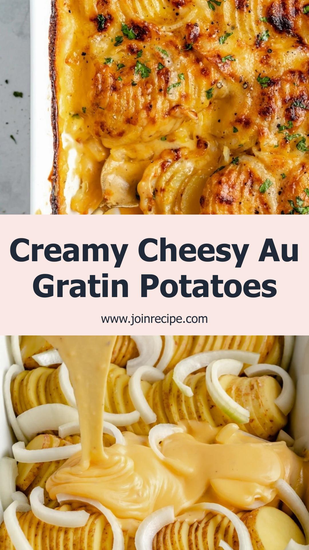 Dad’s Creamy Cheesy Au Gratin Potatoes — pin 2