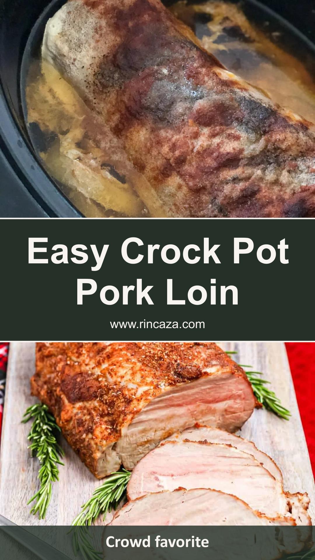 Crock Pot Pork Loin with Tender Slices and Savory Onions — pin 3
