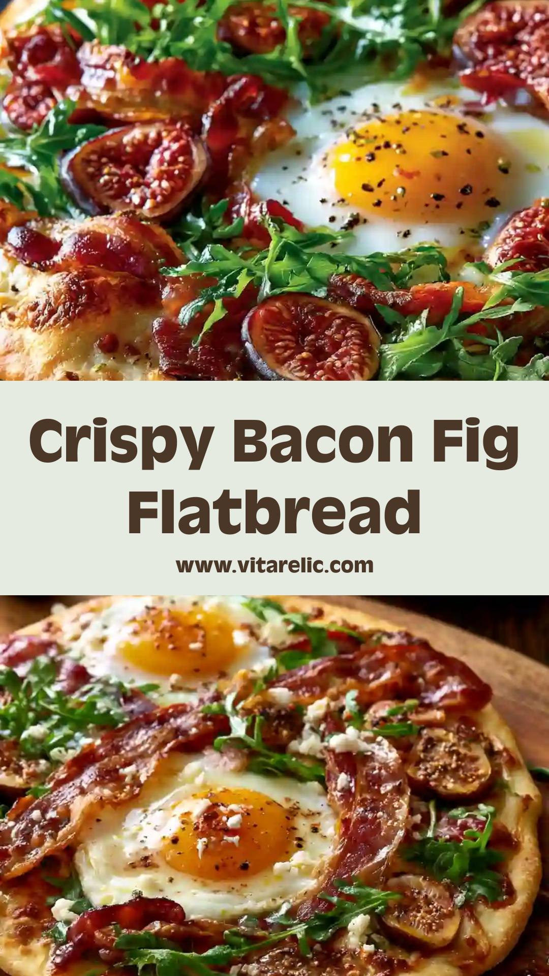 Air Fryer Bacon Fig Flatbread with Crisp Edges and Sweet Figs — pin 2