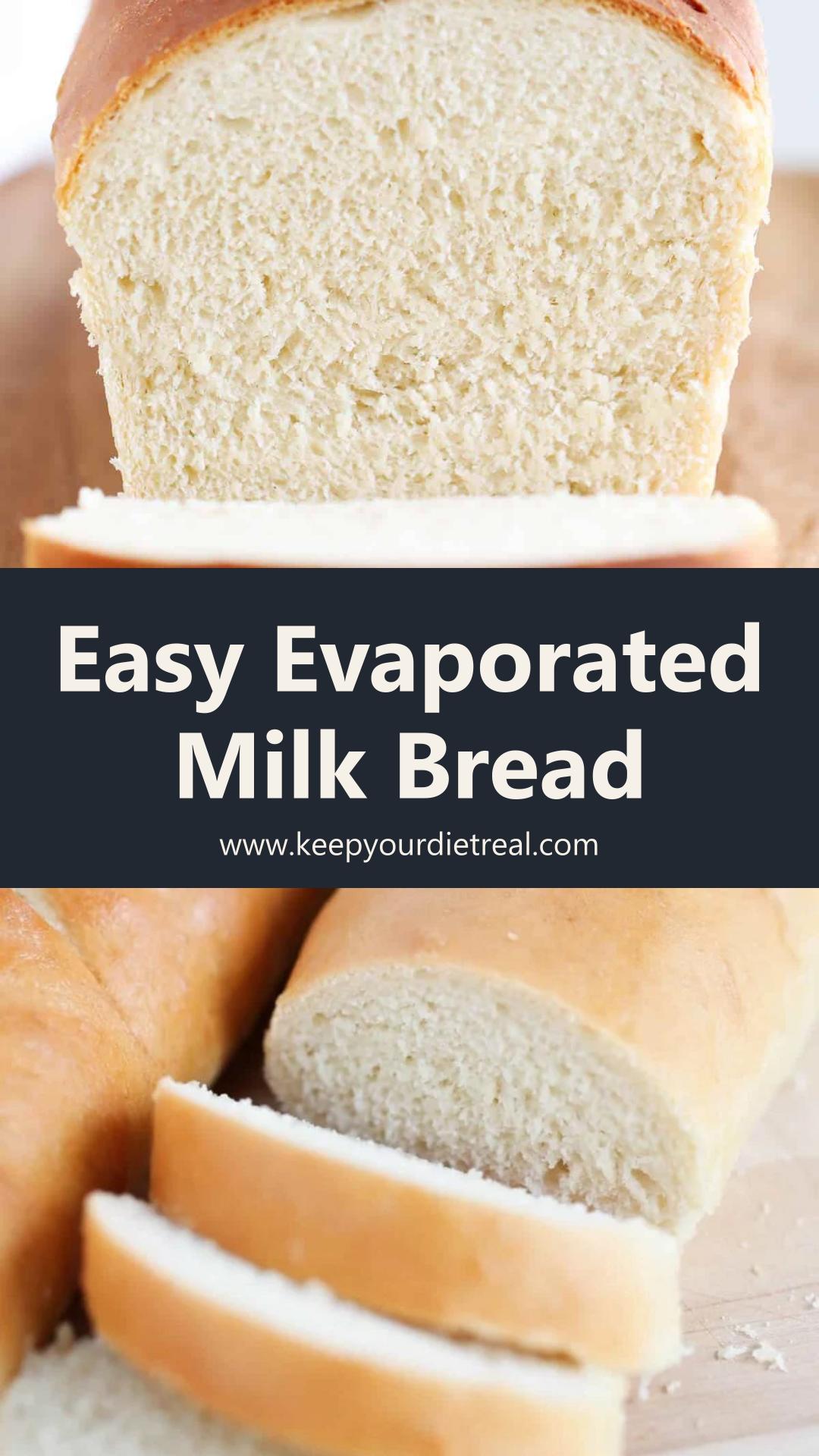 Homemade Bread with Evaporated Milk for Soft, Tender Loaves — pin 2